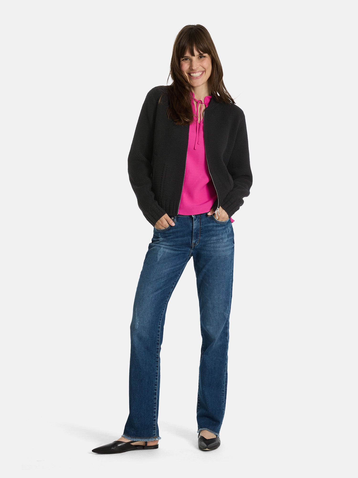 Jacke "SemiramisL" mit Wolle