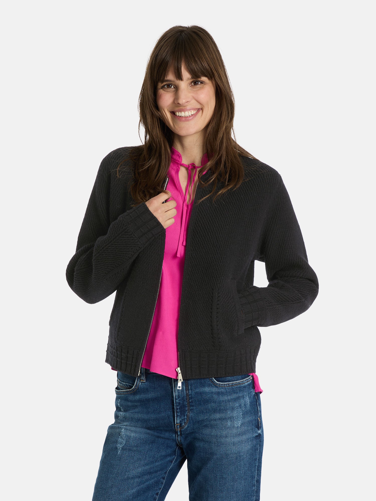 Jacke "SemiramisL" mit Wolle