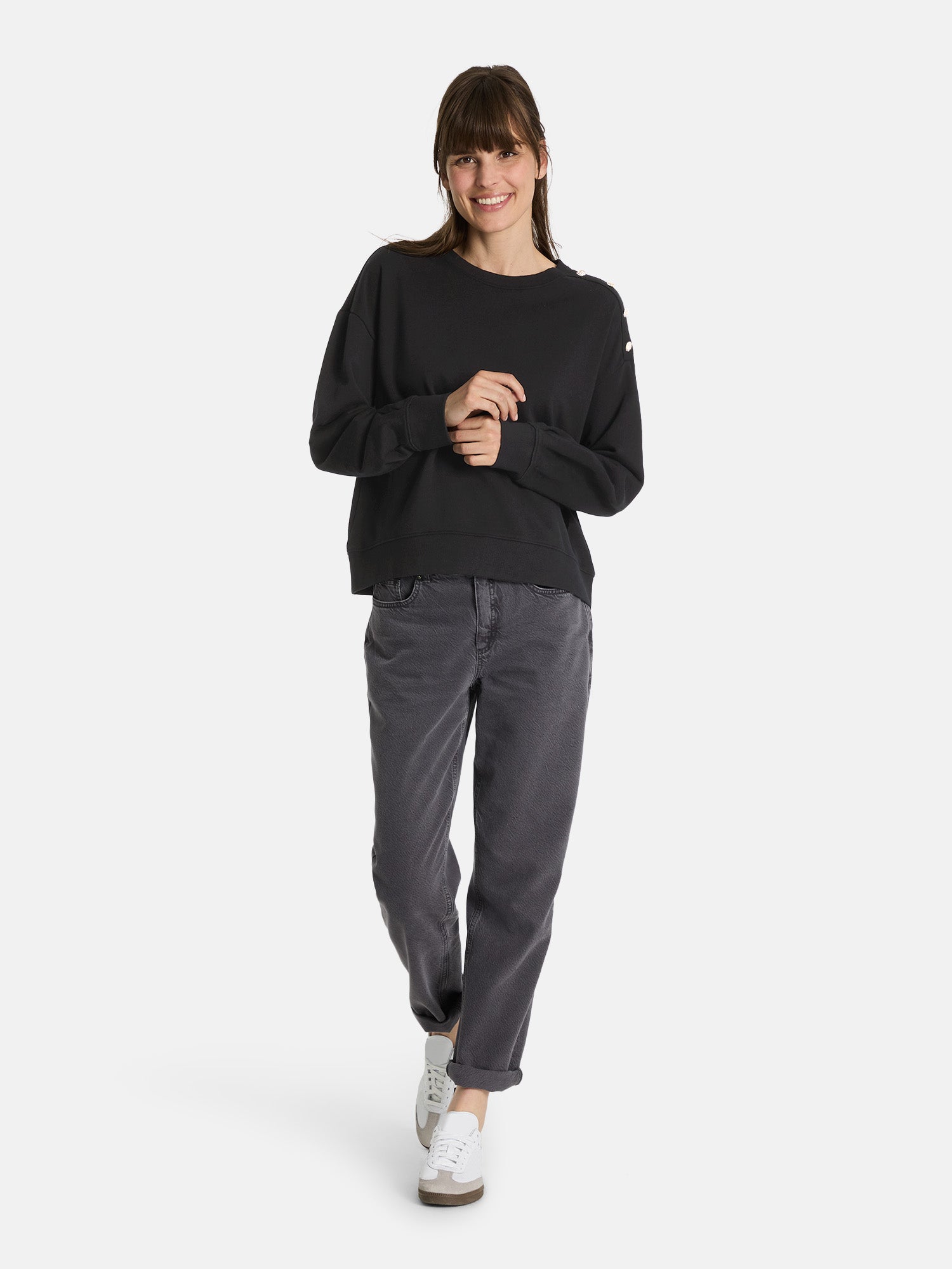 Sweatshirt "SitaL" aus Baumwolle