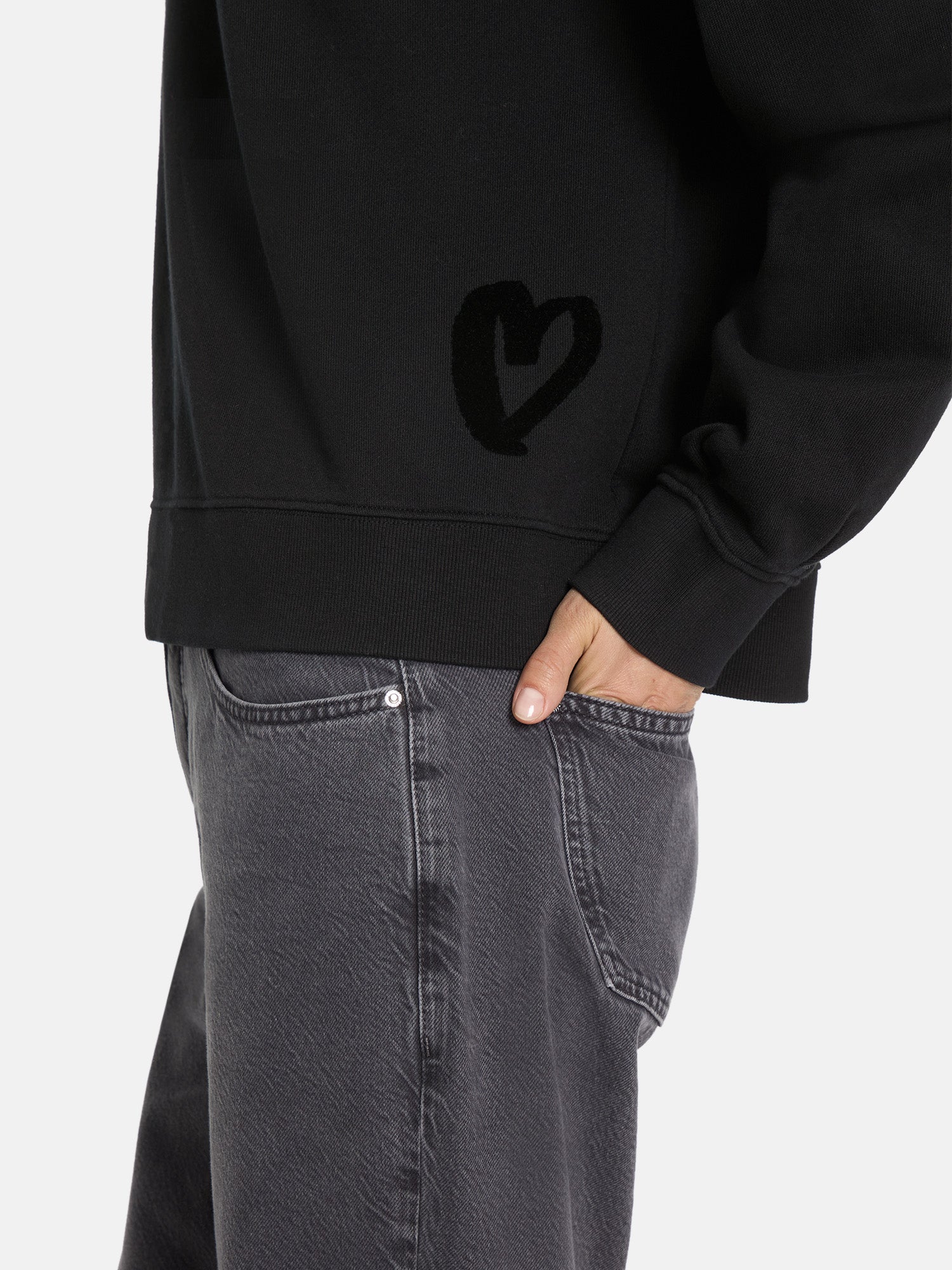 Sweatshirt "SitaL" aus Baumwolle