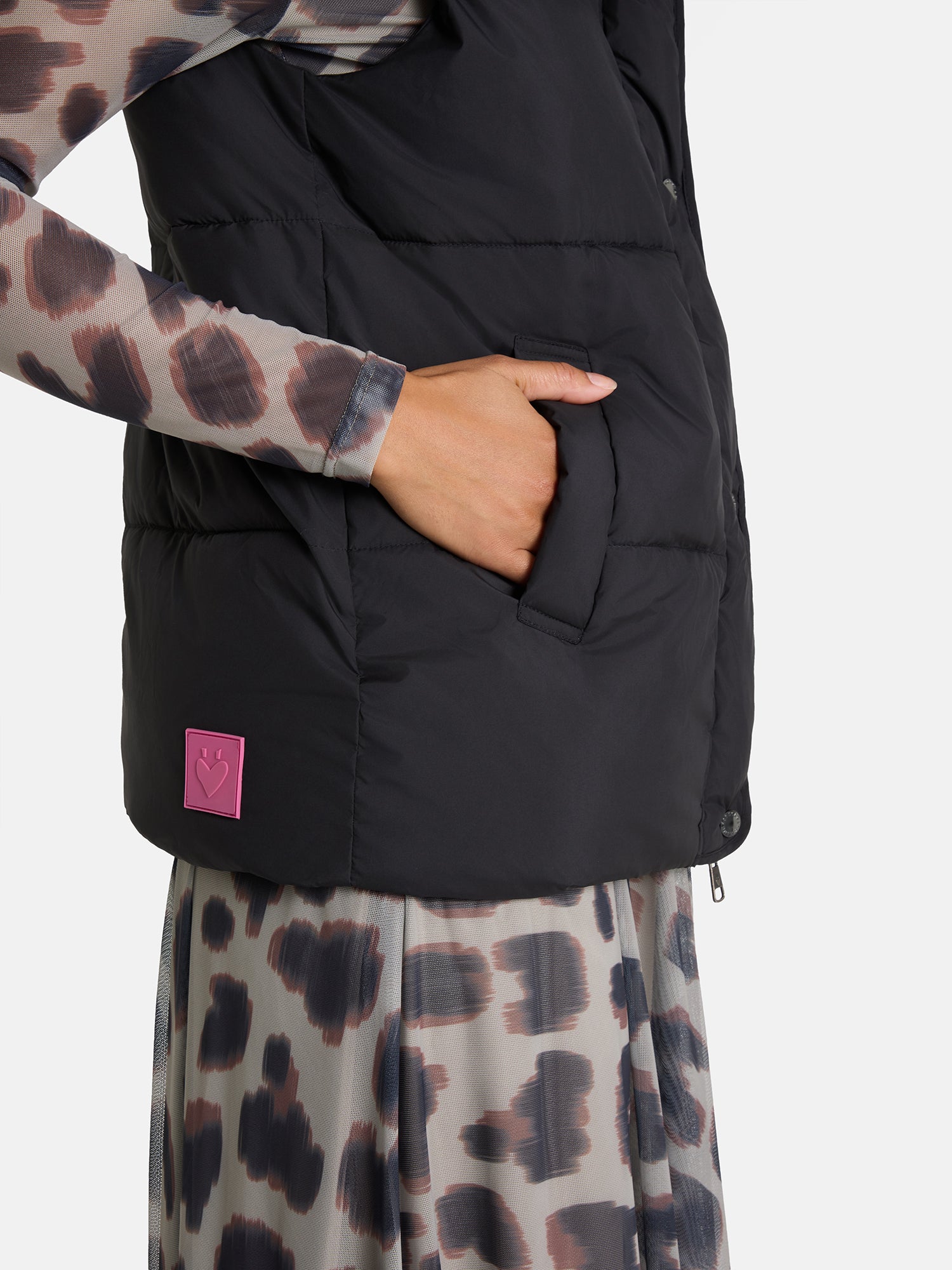 Weste "BatonL" aus Nylon
