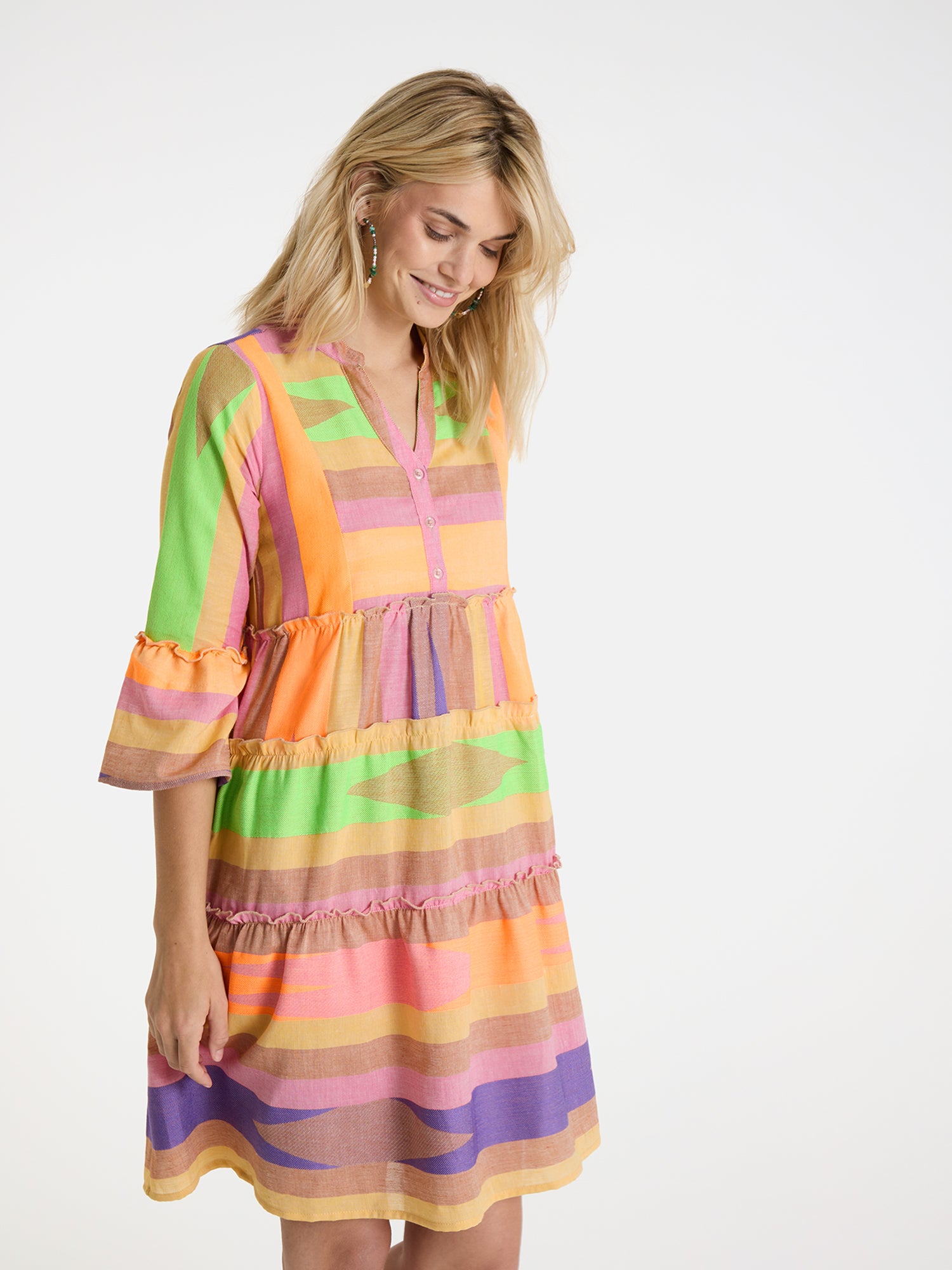 Kleid "LuluciL" aus Baumwollmix