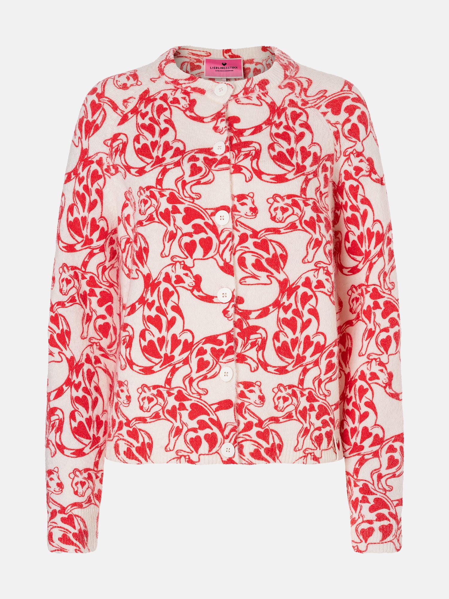 Strickjacke "AitanaL" aus Wollmix