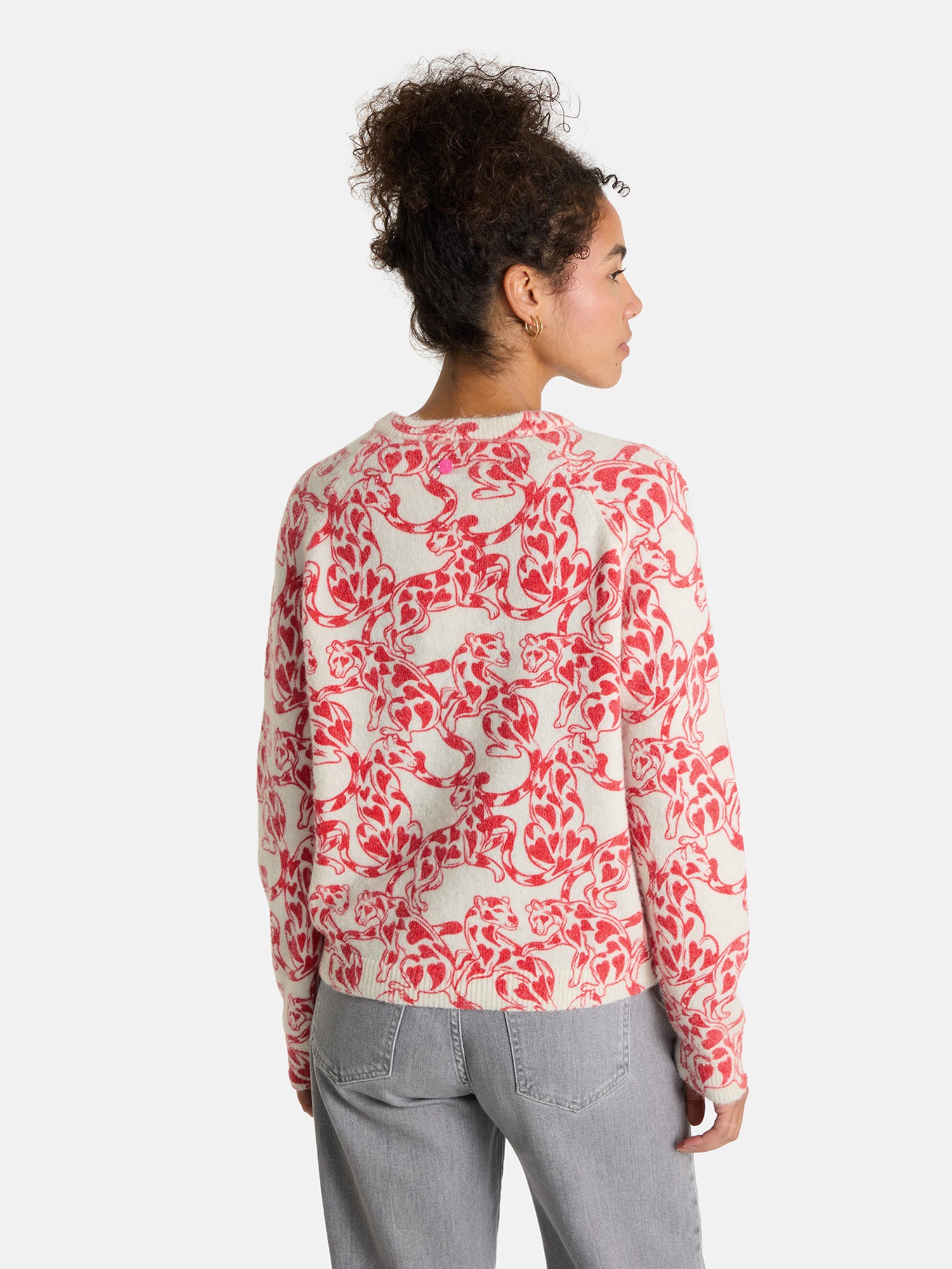 Strickjacke "AitanaL" aus Wollmix