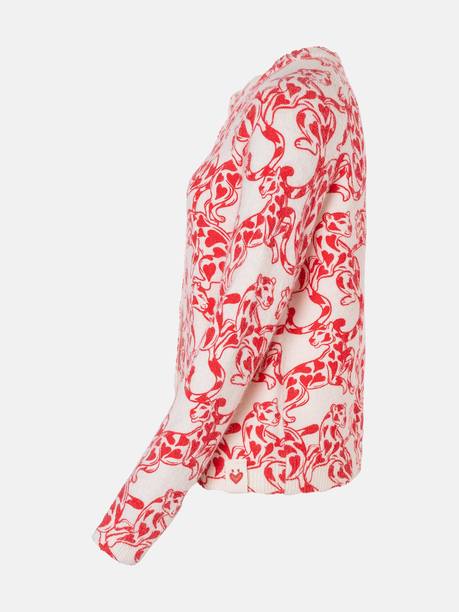 Strickjacke "AitanaL" aus Wollmix