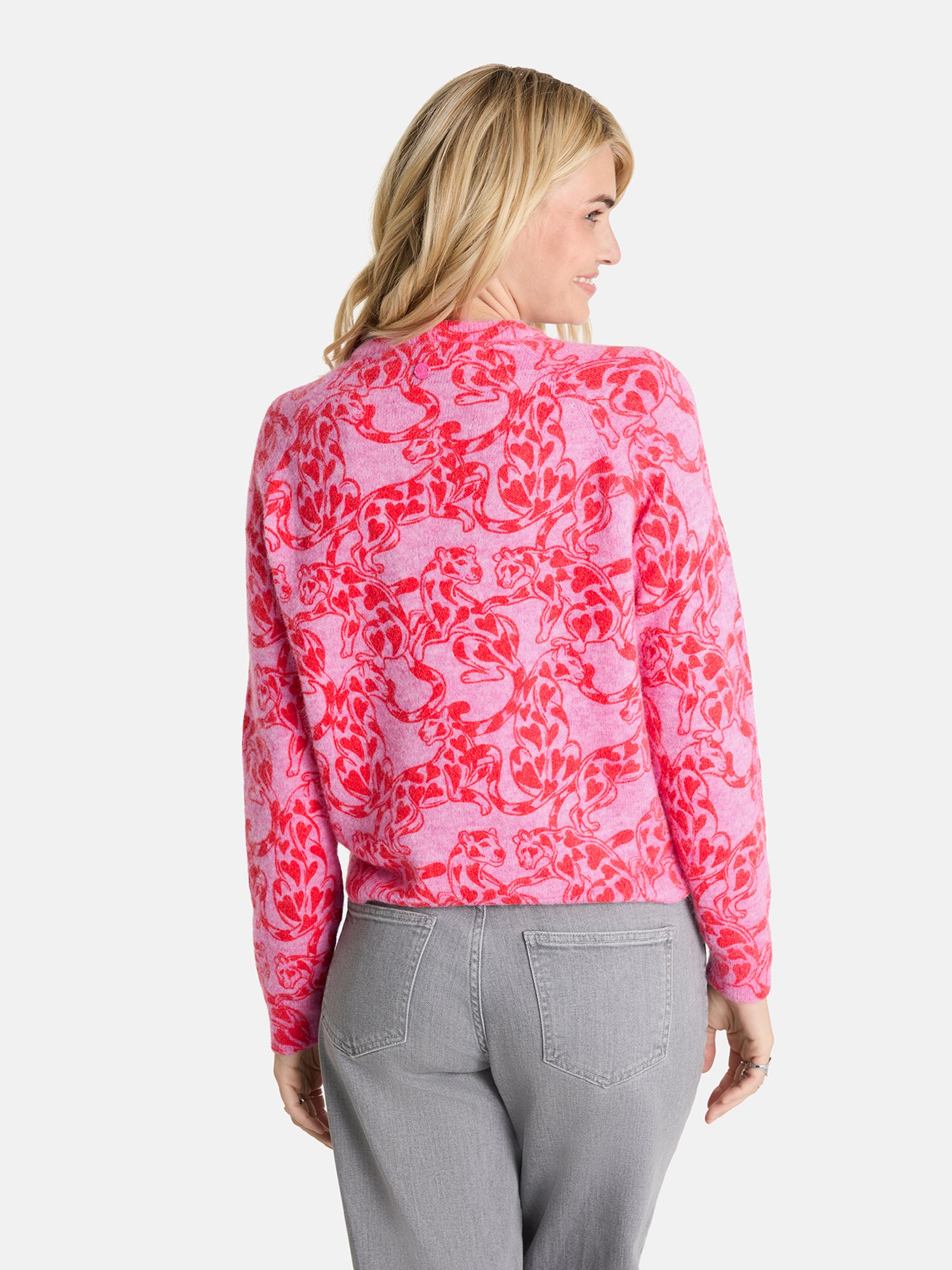 Strickjacke "AitanaL" aus Wollmix