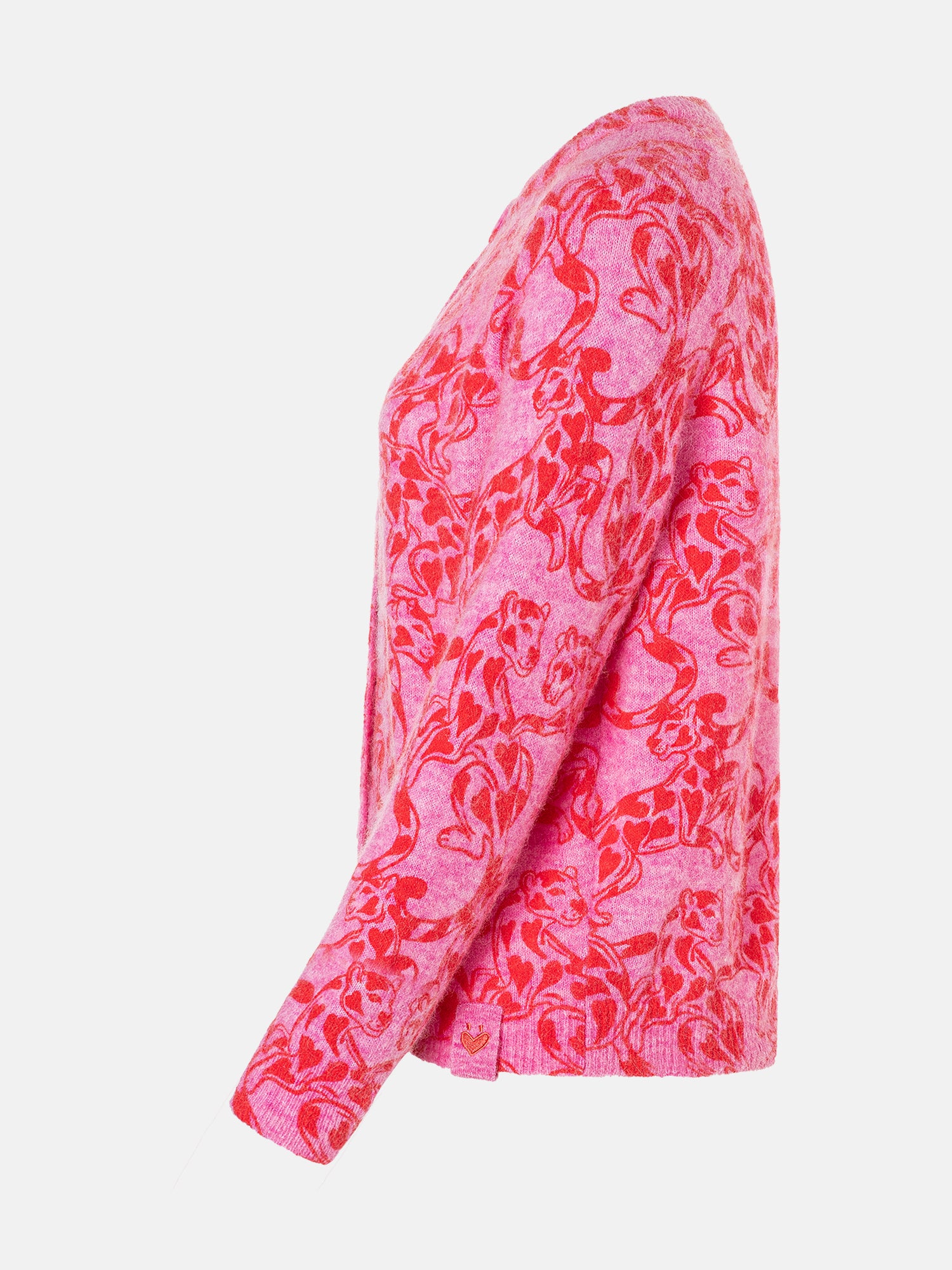 Strickjacke "AitanaL" aus Wollmix