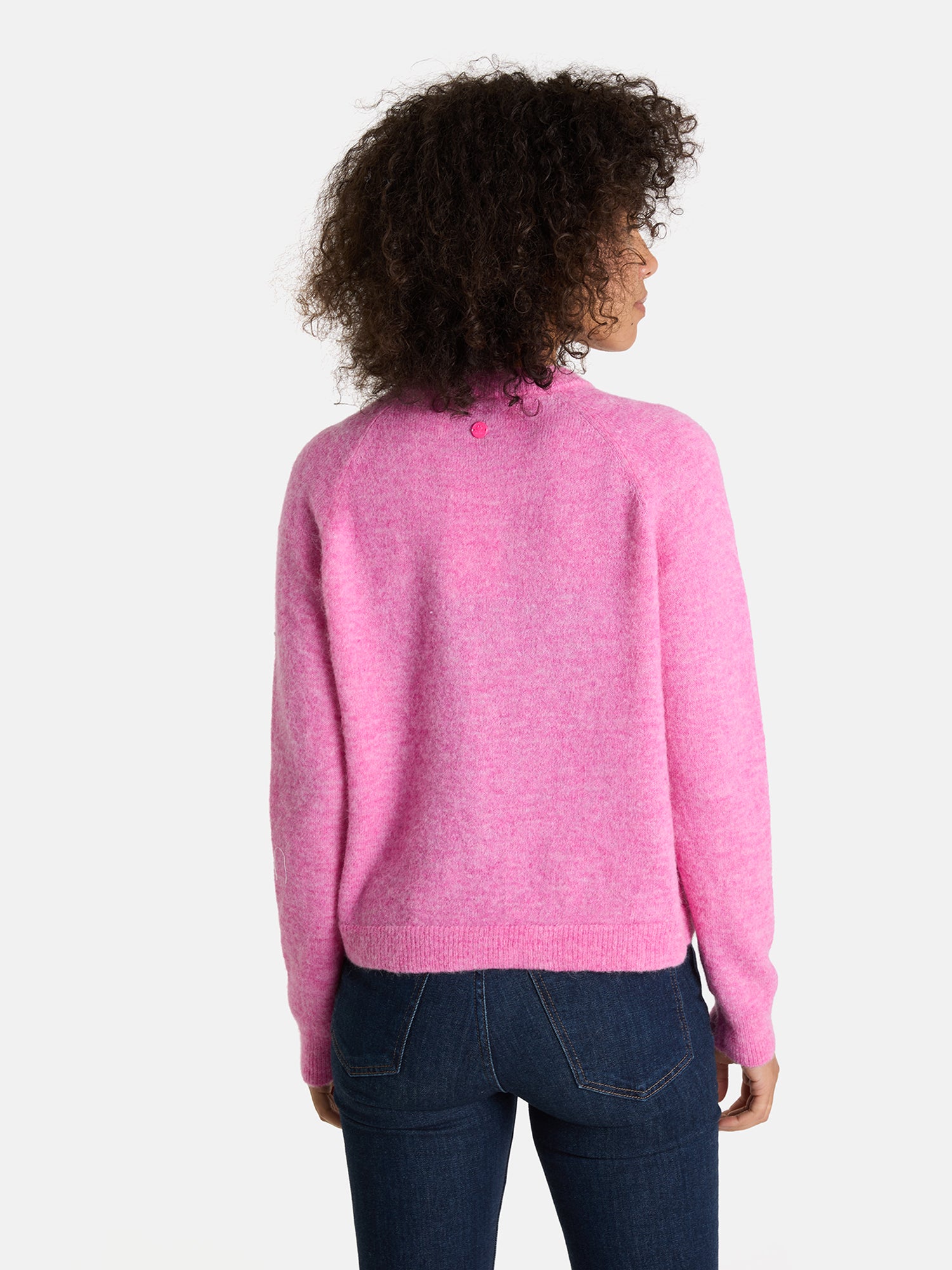 Strickjacke "AnnickL" aus Alpaka-Wollmix