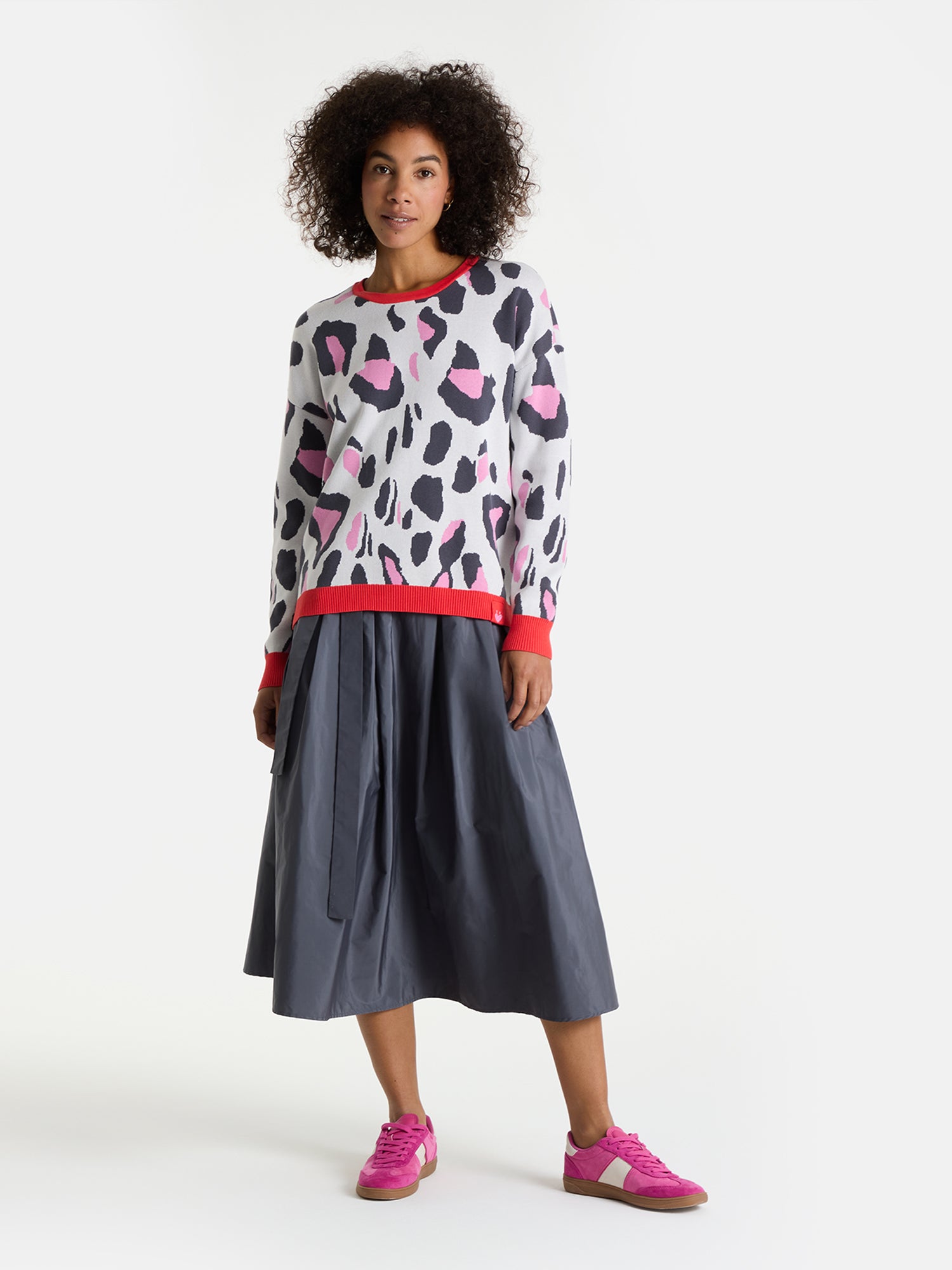 Sweatshirt "BerenikeL" aus Baumwollmix