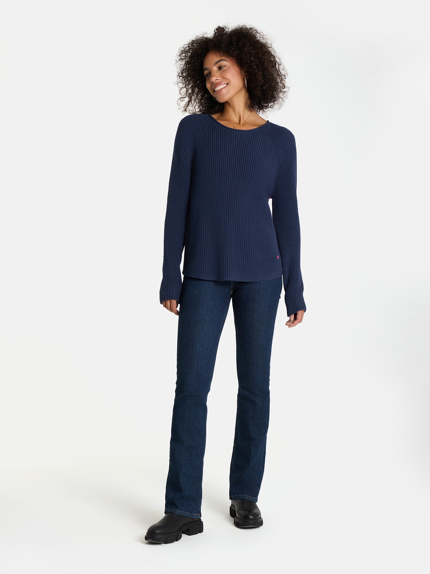 Pullover "BinjaL" aus Baumwollmix