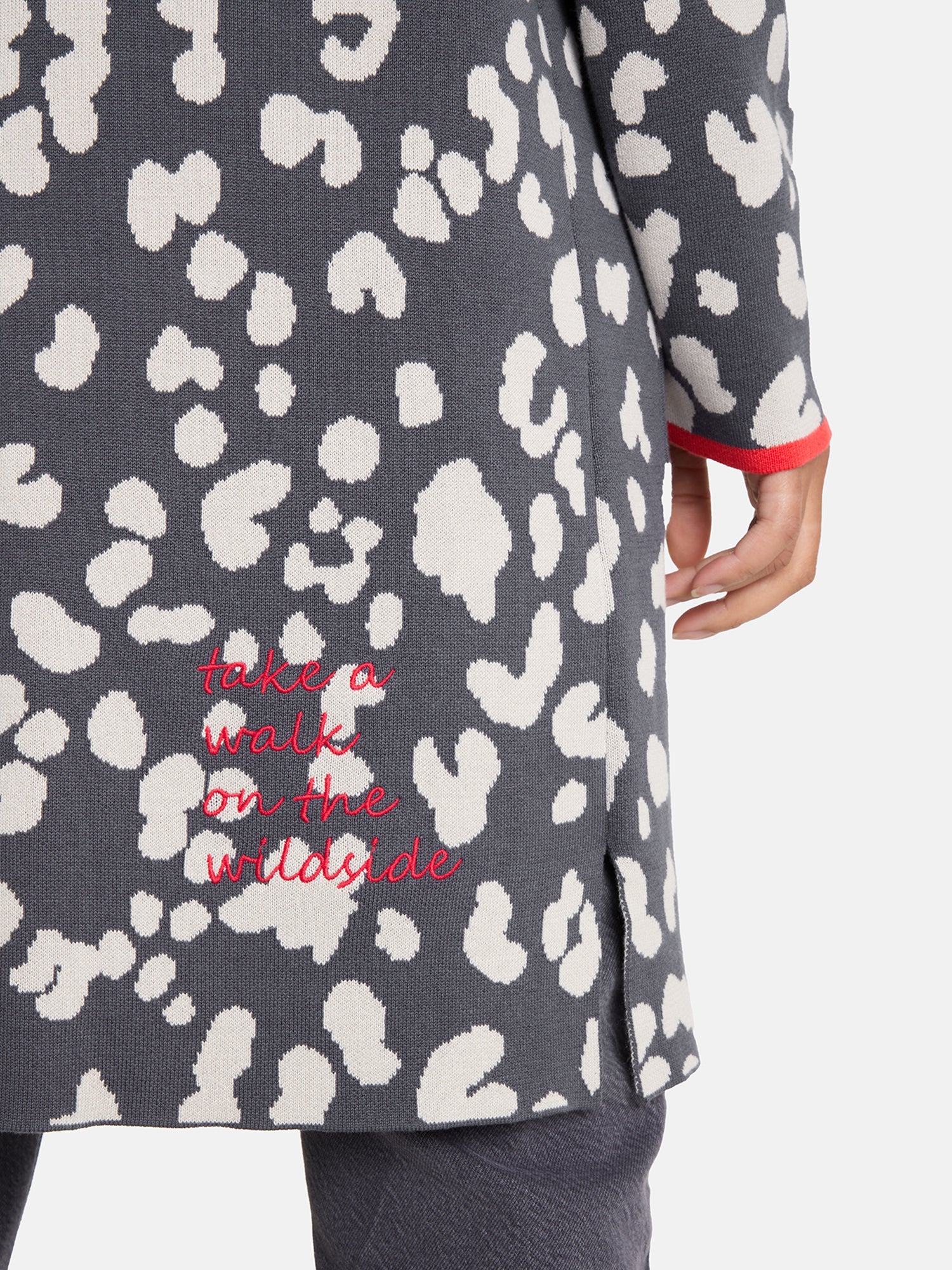 Strickjacke "DorleL" aus Baumwollmix