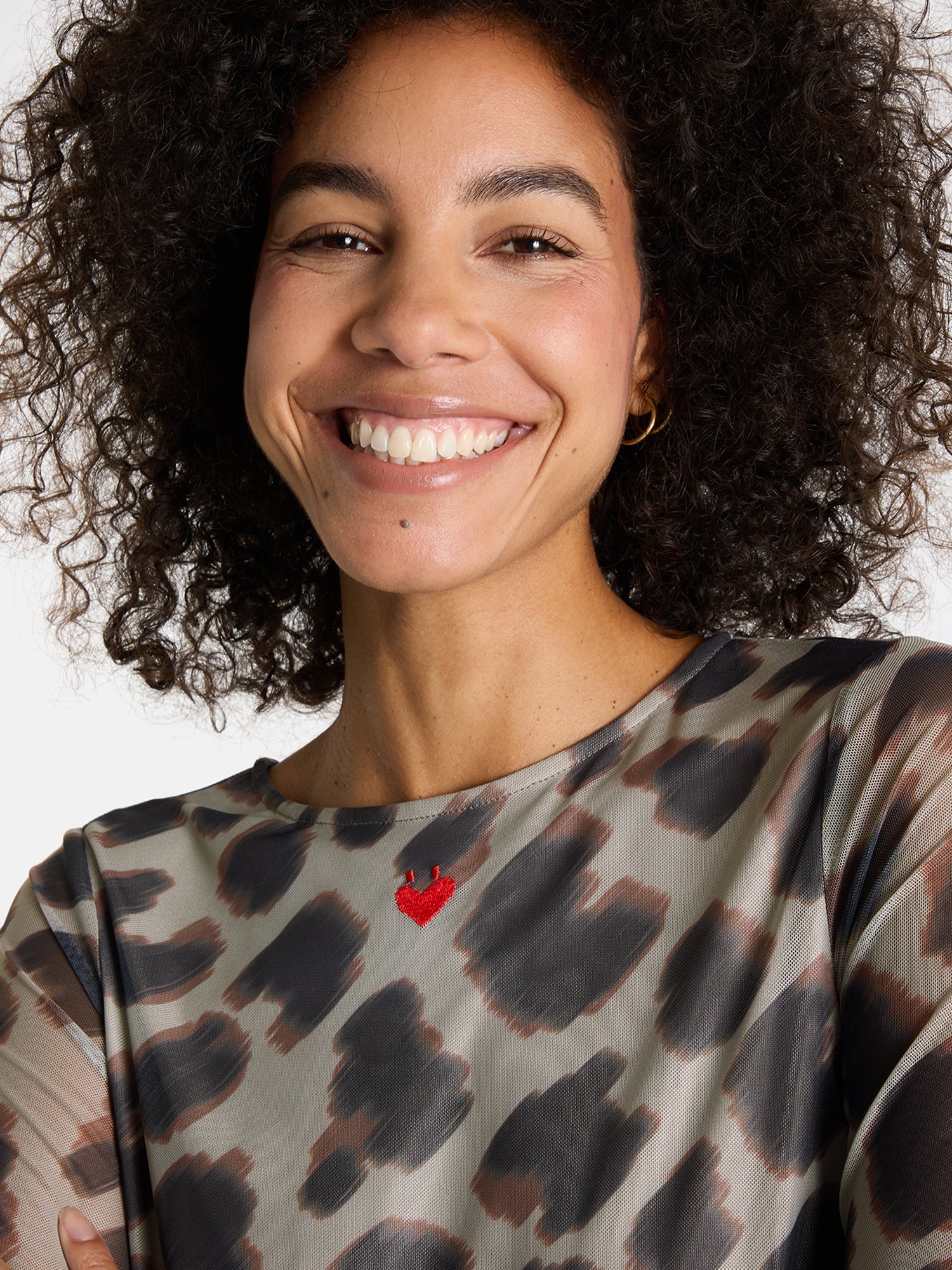 Langarmshirt "EasterL" aus Baumwollmix