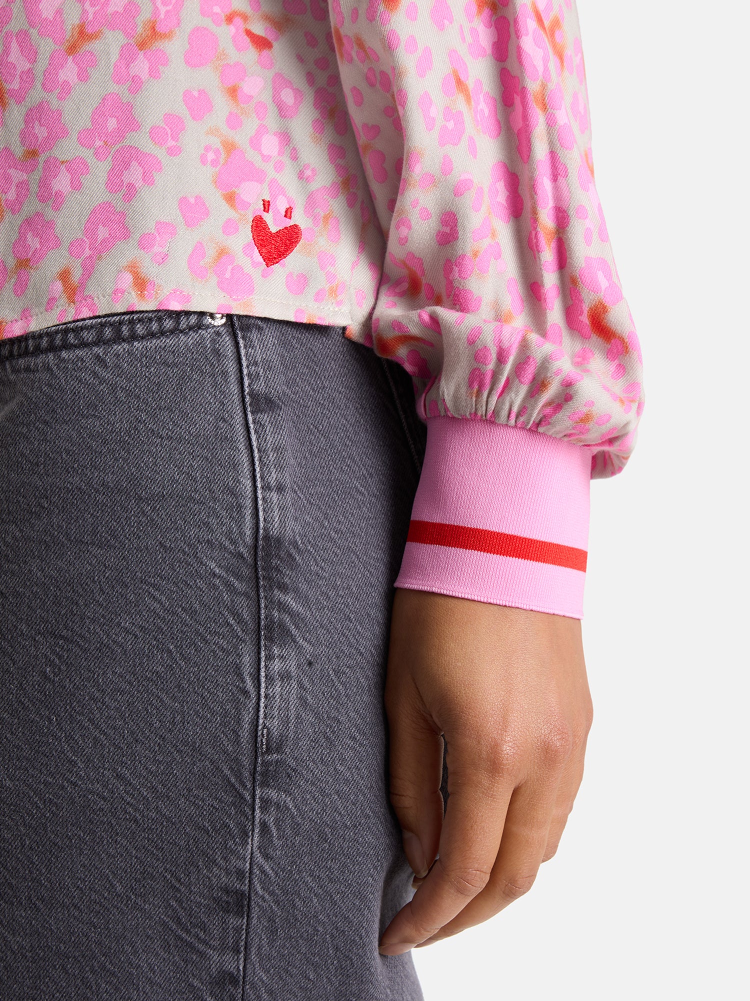 Bluse "EbonyL" aus Viskose