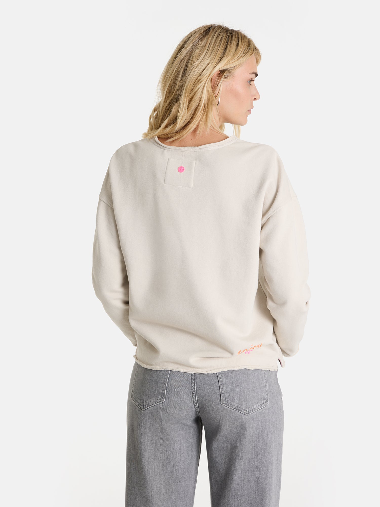 Sweatshirt "KarmellaL" aus Baumwolle