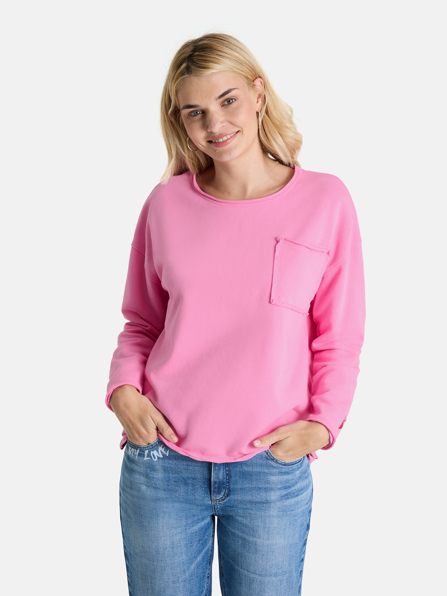 Sweatshirt "KarmellaL" aus Baumwolle