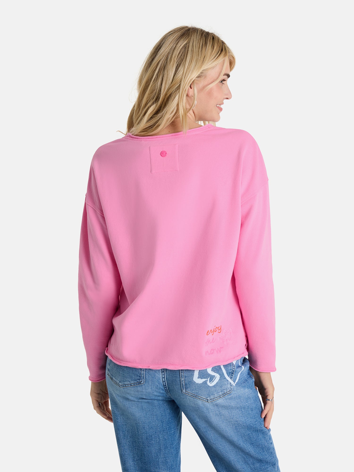 Sweatshirt "KarmellaL" aus Baumwolle