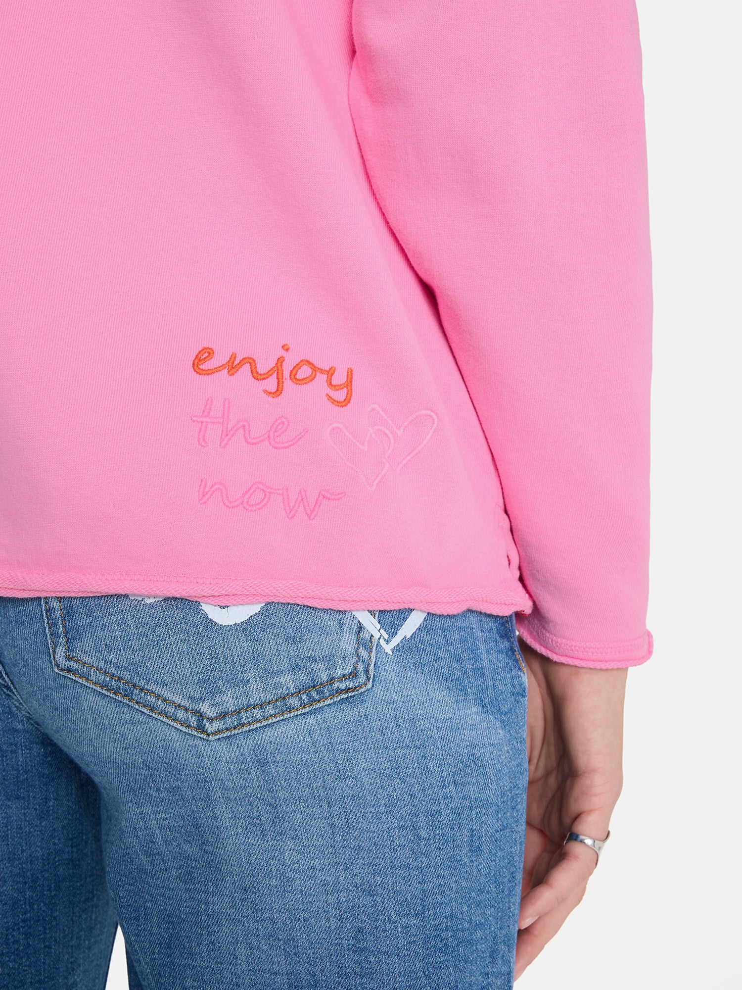 Sweatshirt "KarmellaL" aus Baumwolle