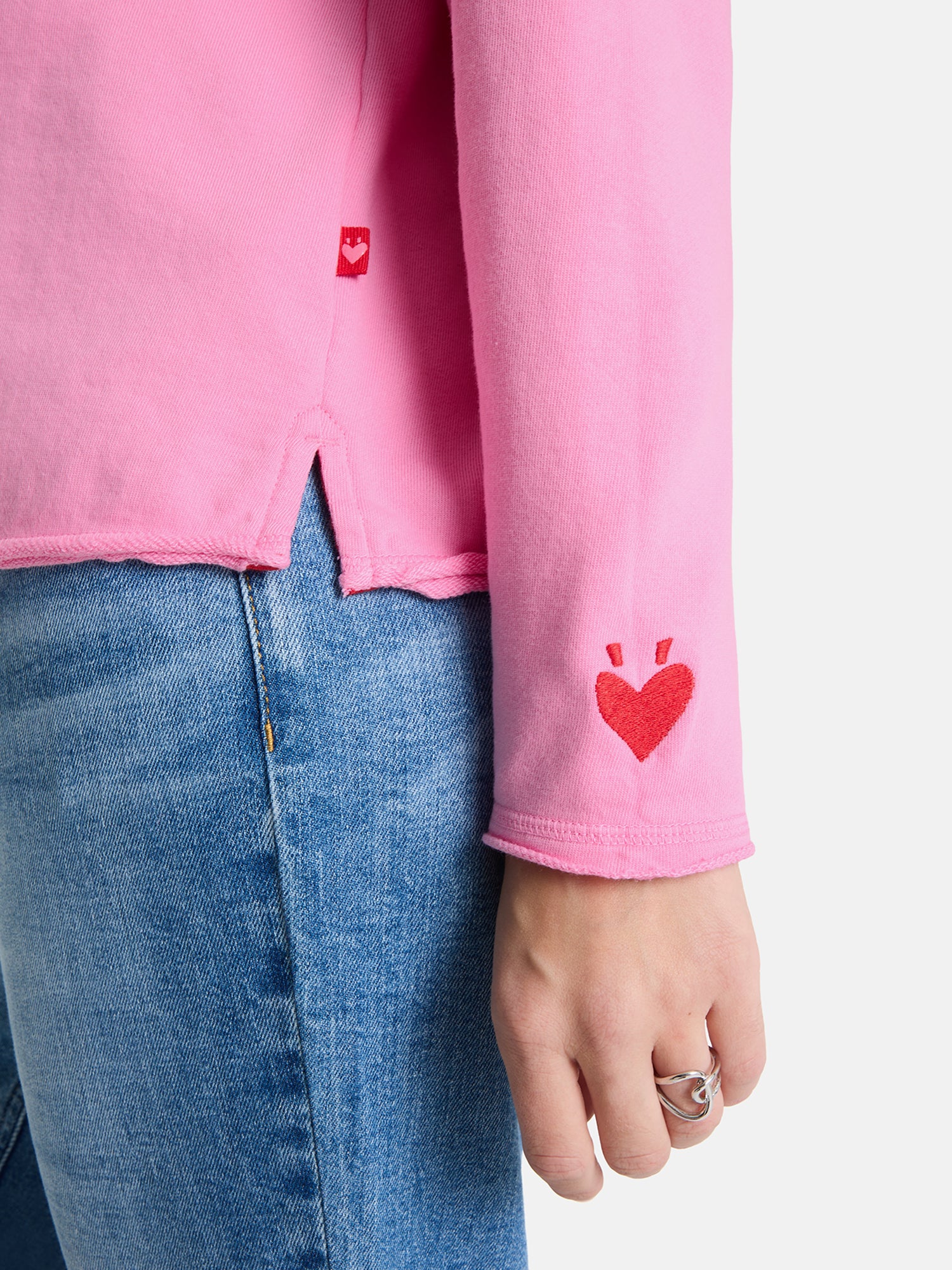 Sweatshirt "KarmellaL" aus Baumwolle