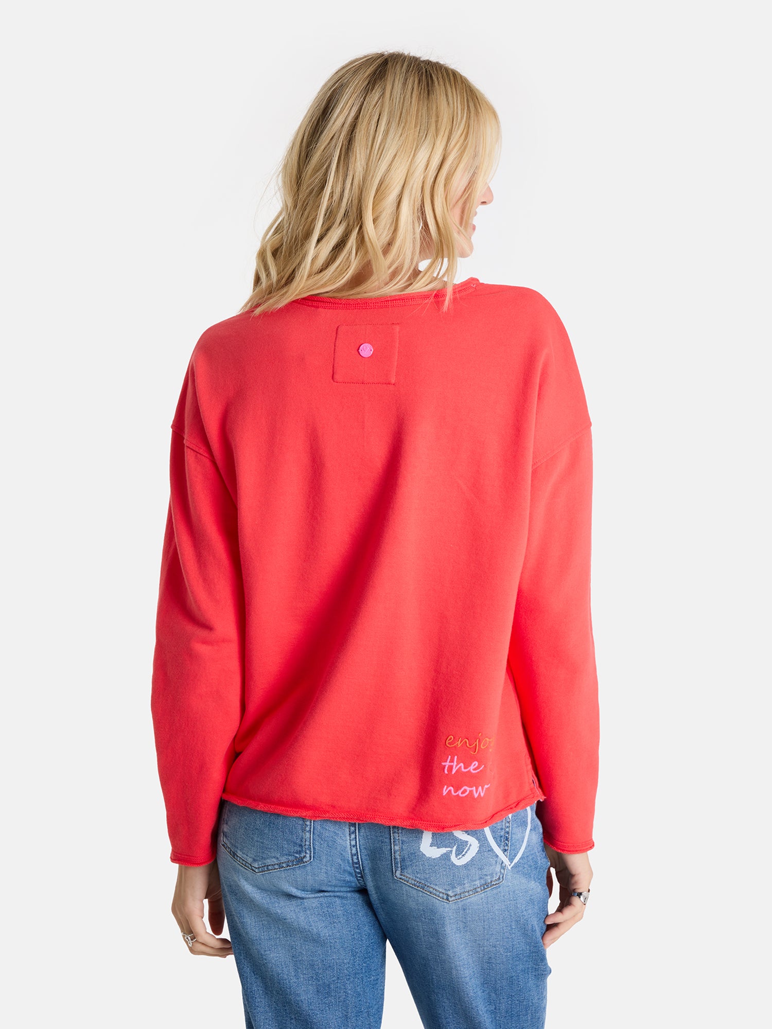 Sweatshirt "KarmellaL" aus Baumwolle