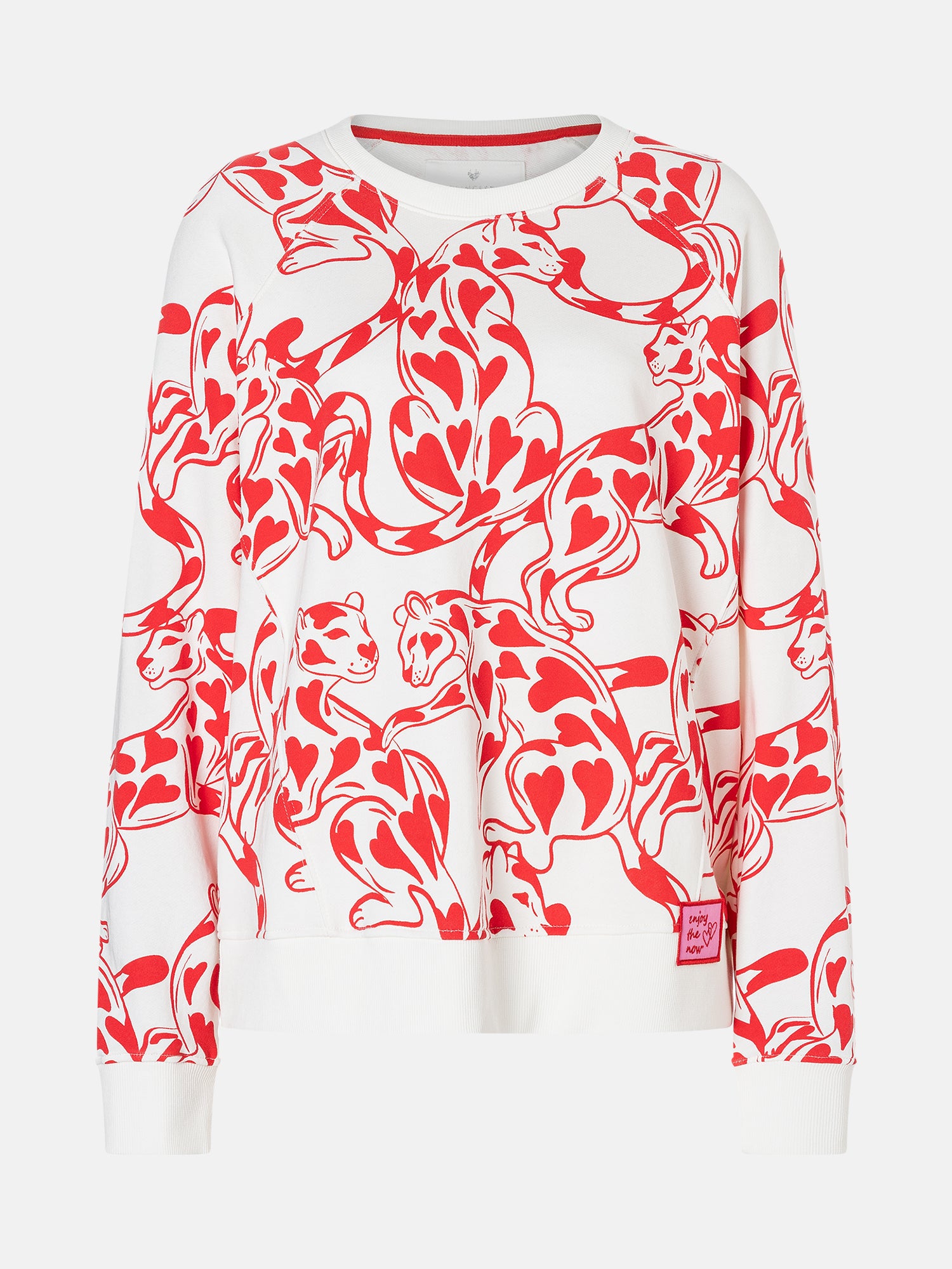 Sweatshirt "LanaL" aus Baumwolle