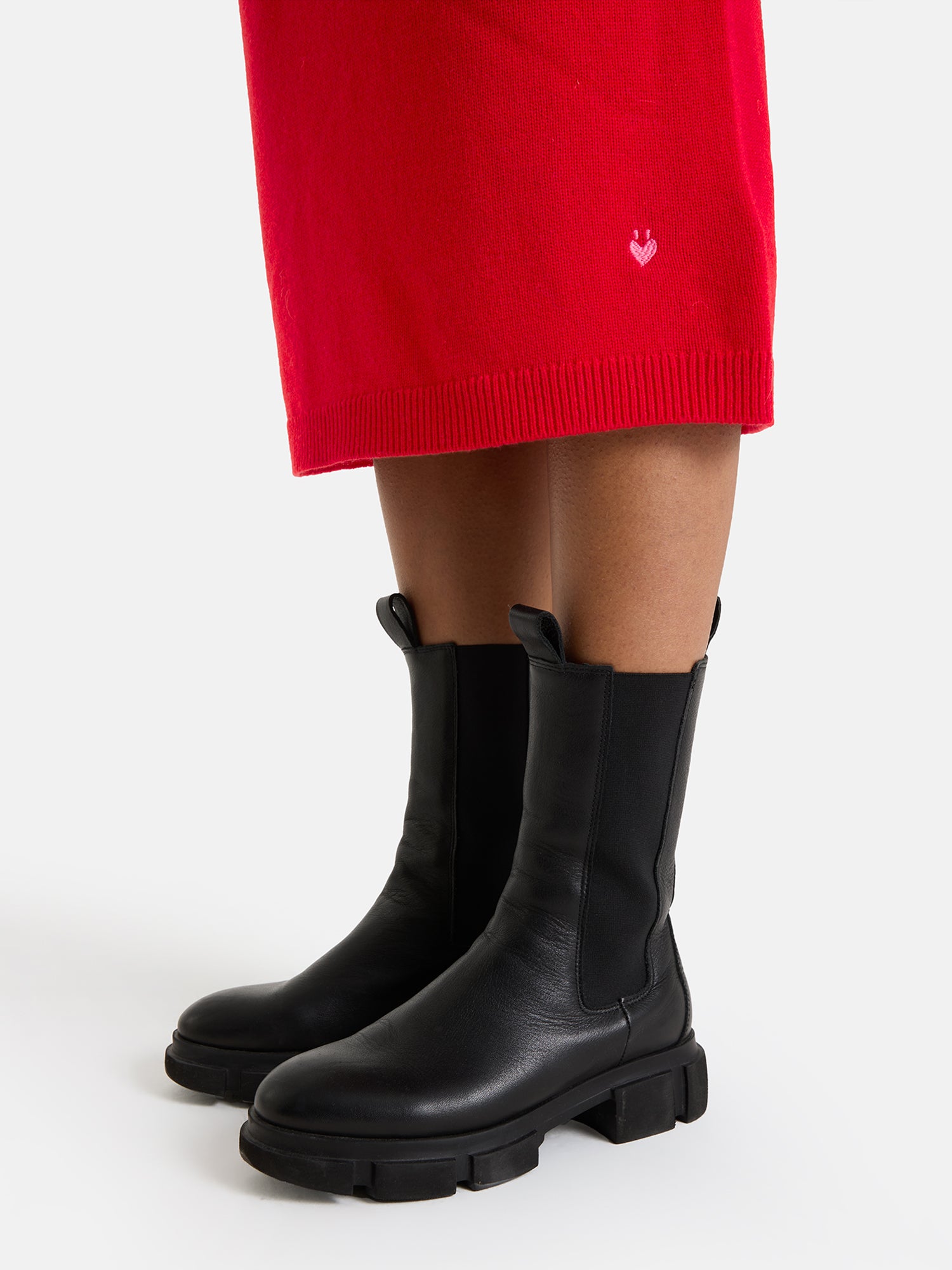 Strickkleid "LillemorL" aus Wollmix