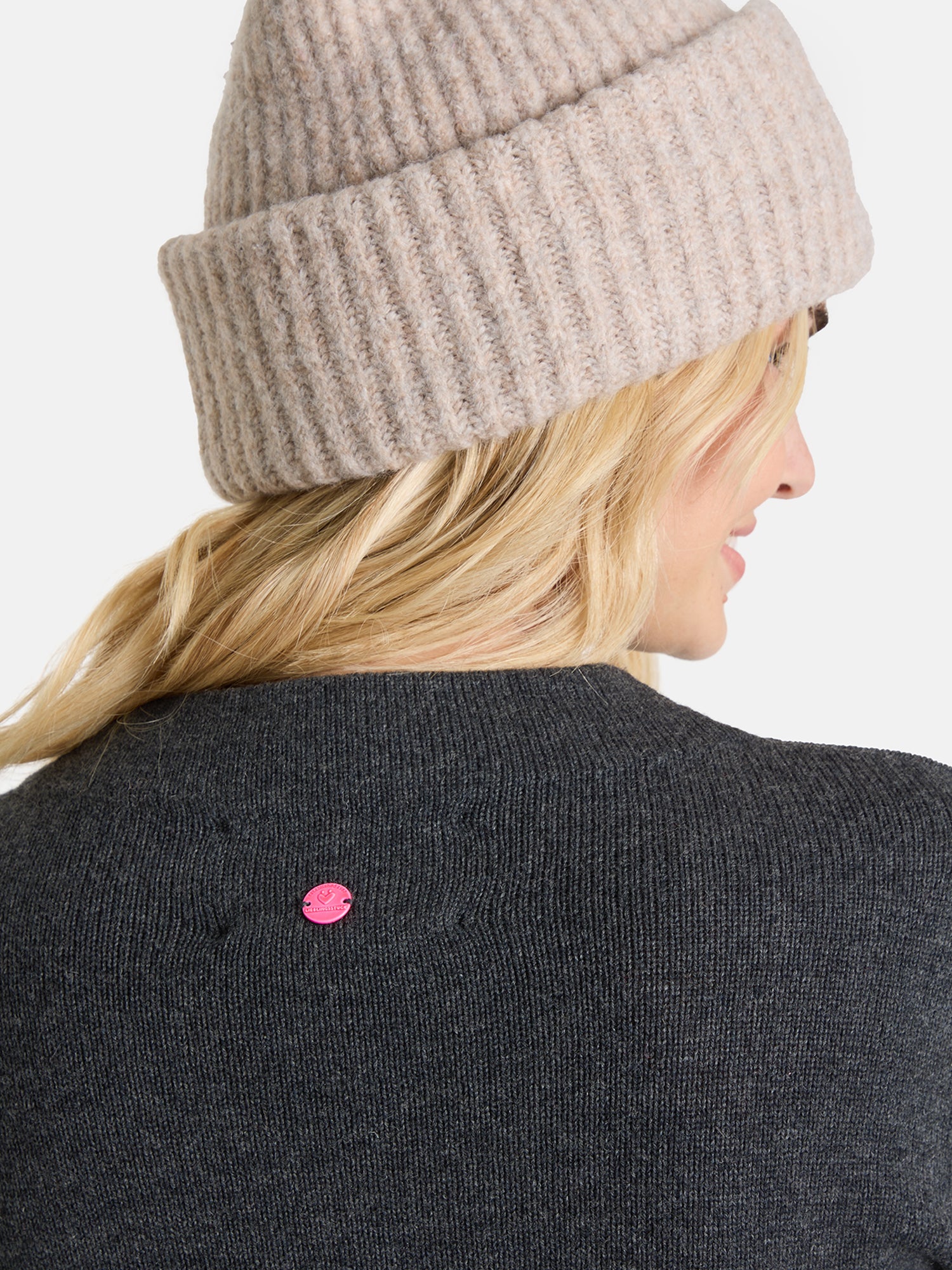 Strickkleid "LillemorL" aus Wollmix