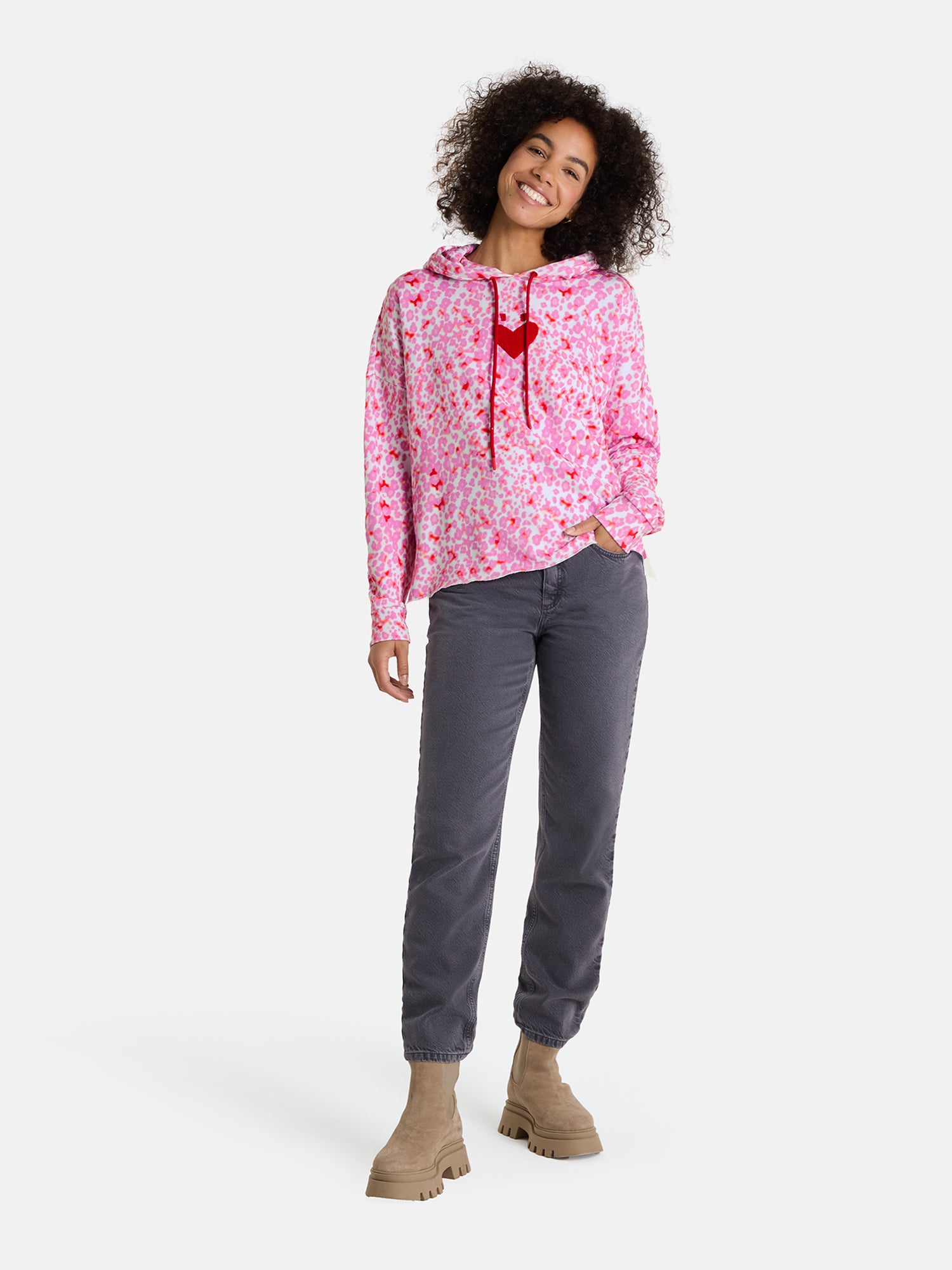 Hoodie "MioL" aus Baumwolle