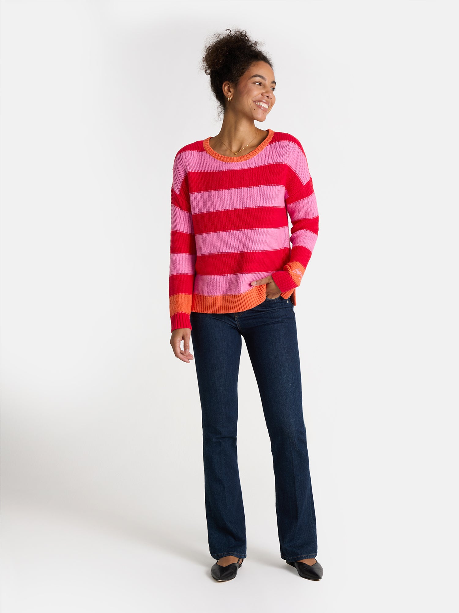 Pullover "QuirinaL"aus Baumwollmix