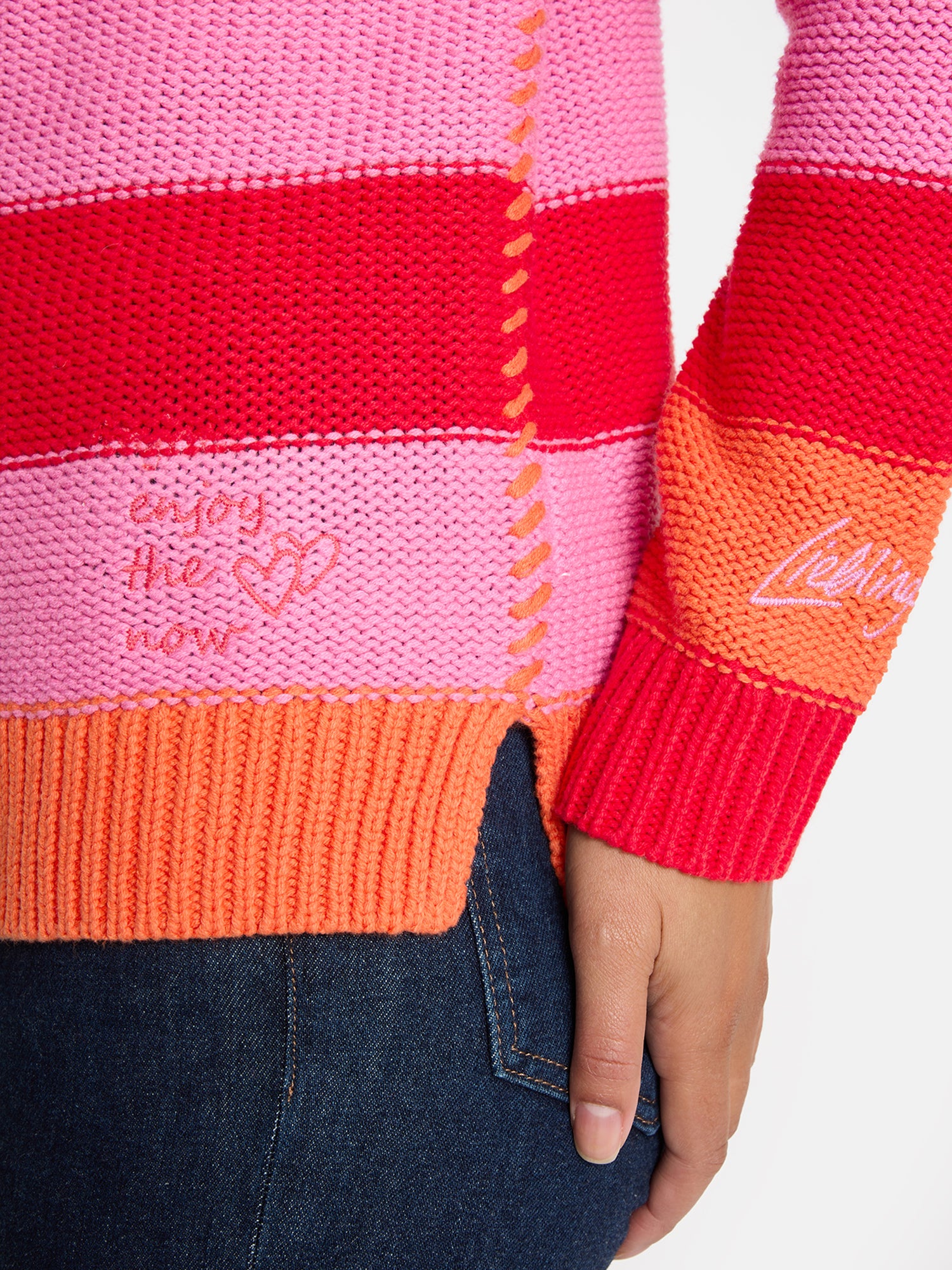 Pullover "QuirinaL"aus Baumwollmix