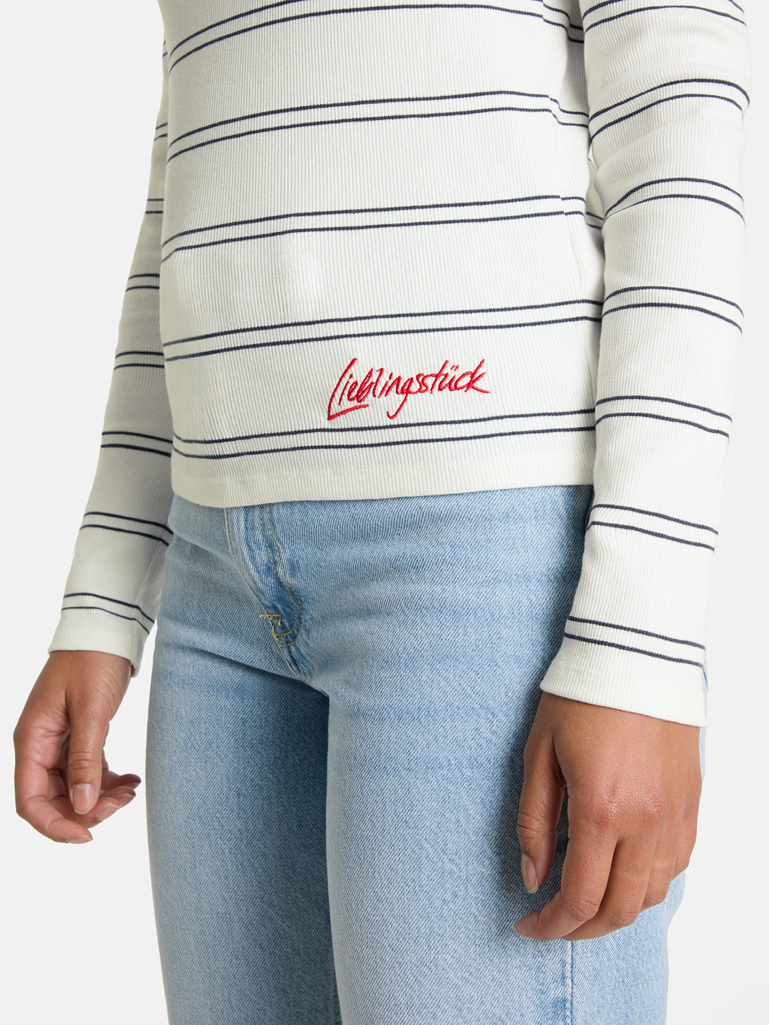 Langarmshirt "SinaL" aus Baumwollmix