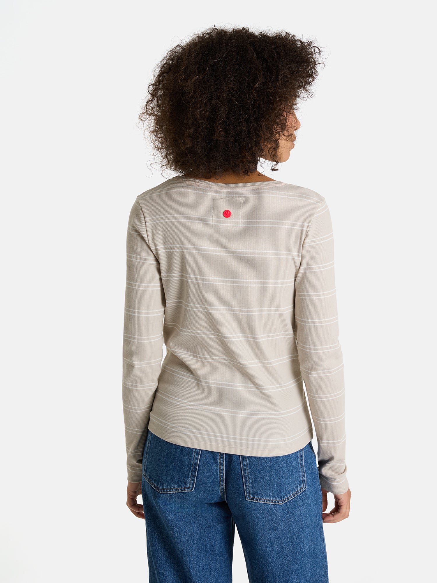 Langarmshirt "SinaL" aus Baumwollmix