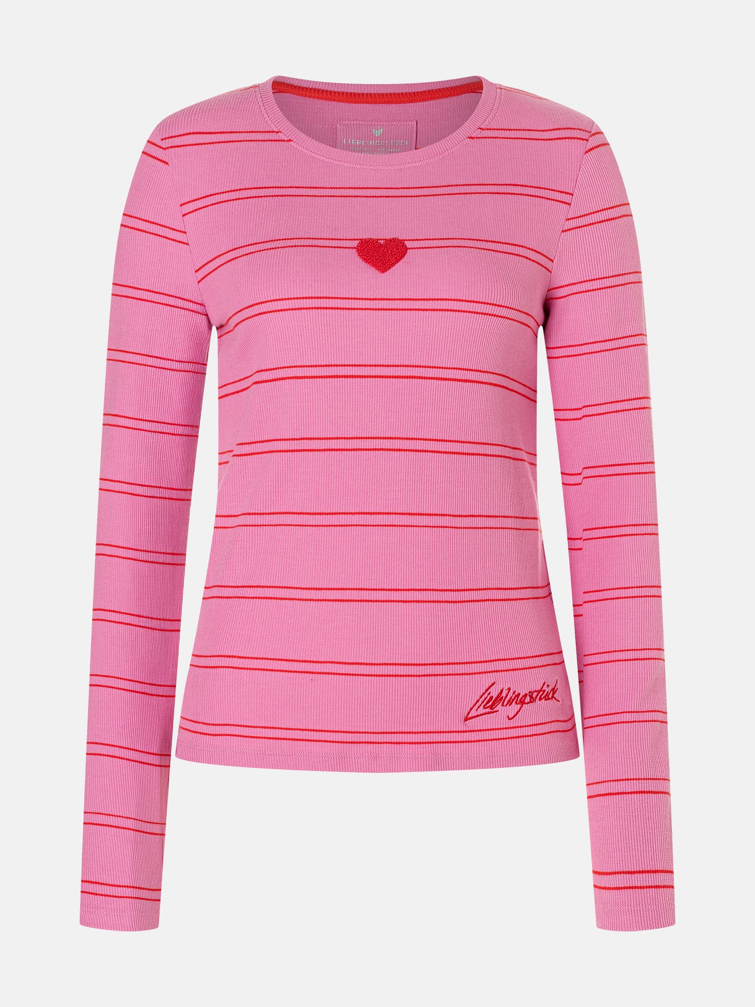 Langarmshirt "SinaL" aus Baumwollmix