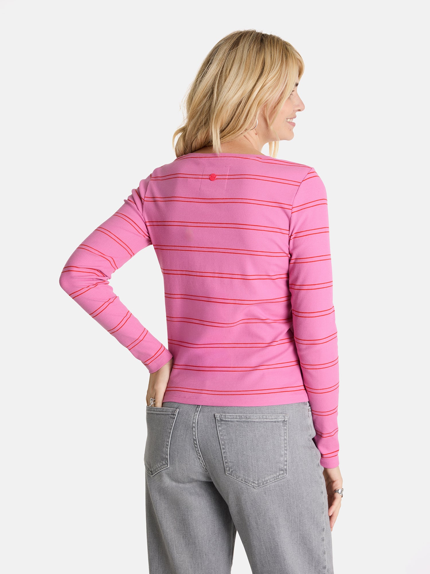 Langarmshirt "SinaL" aus Baumwollmix