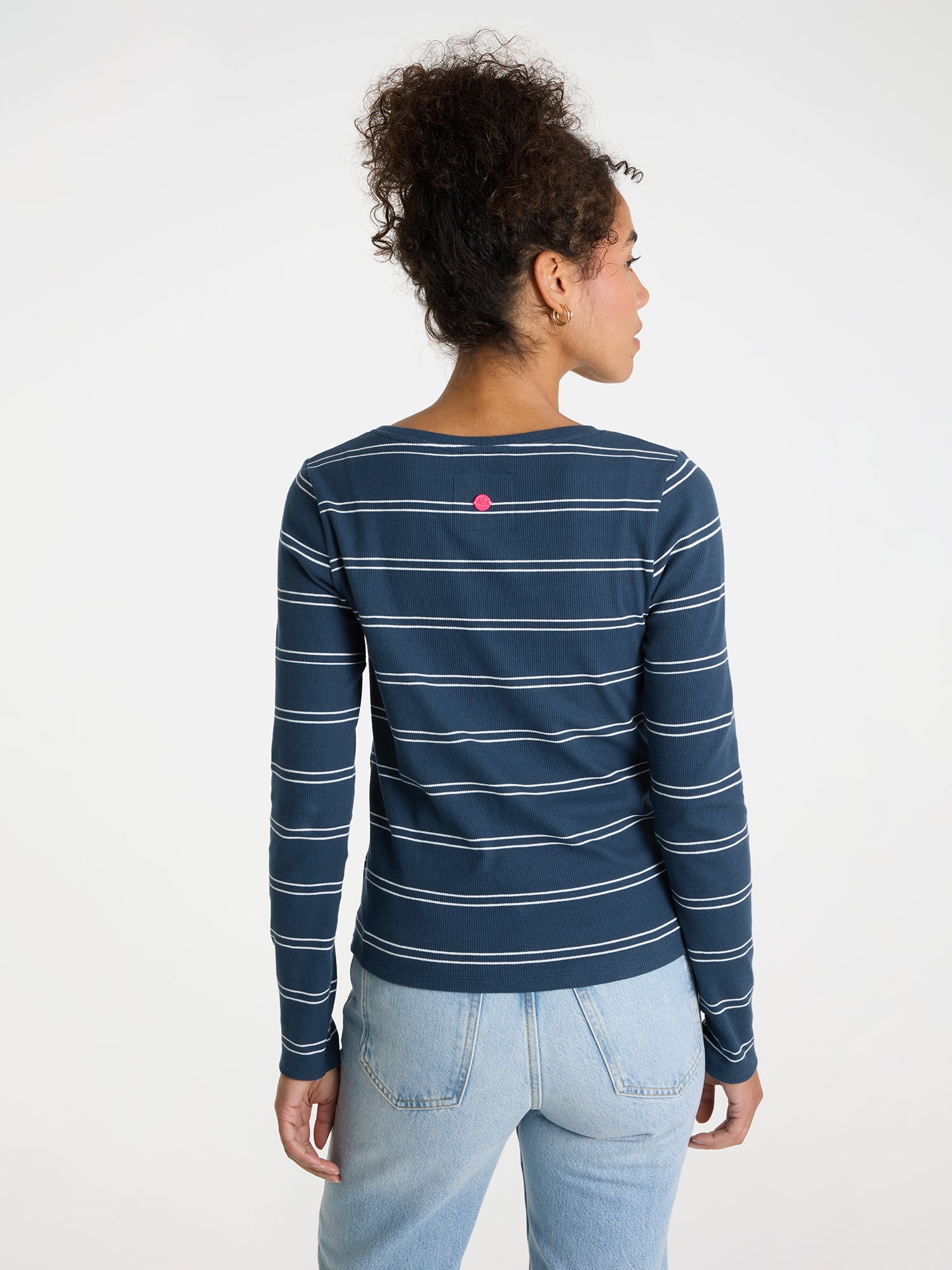 Langarmshirt "SinaL" aus Baumwollmix