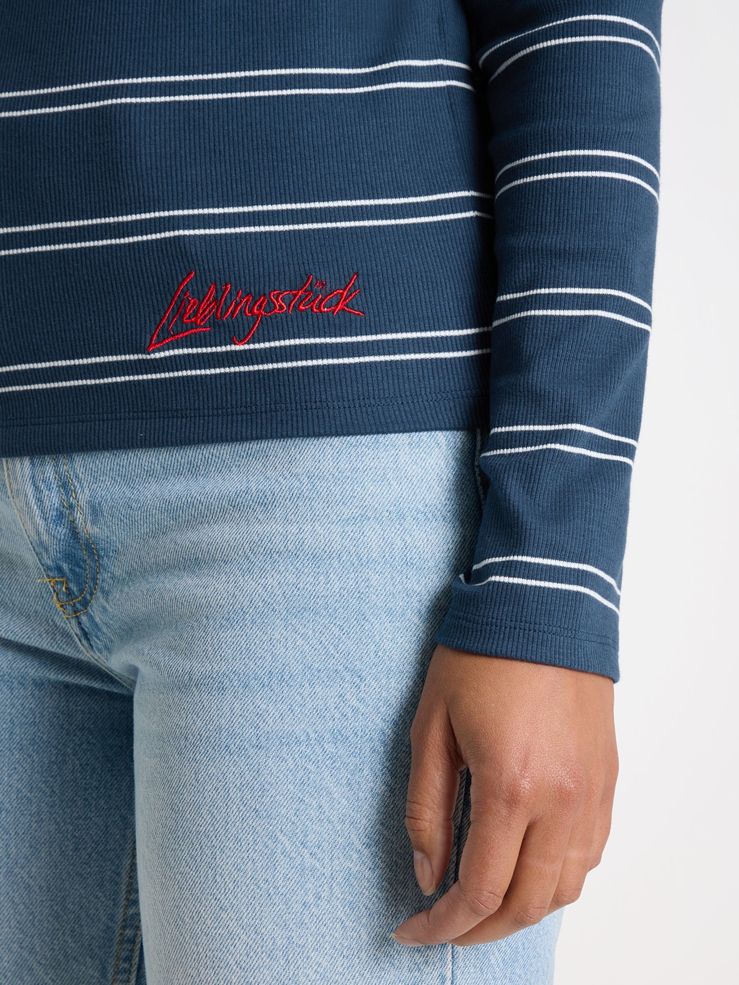 Langarmshirt "SinaL" aus Baumwollmix