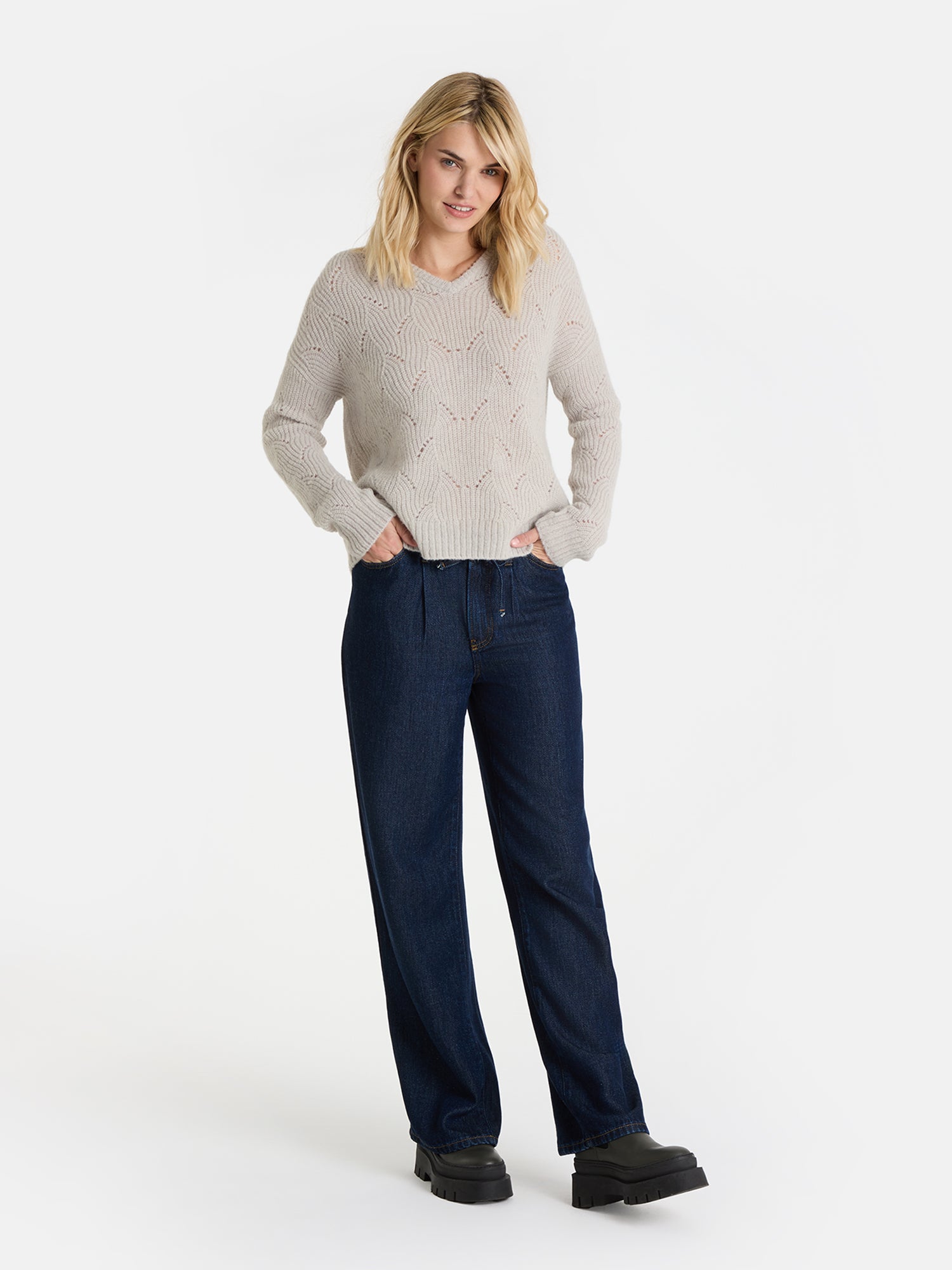 Pullover "SölveL" mit Alpaka