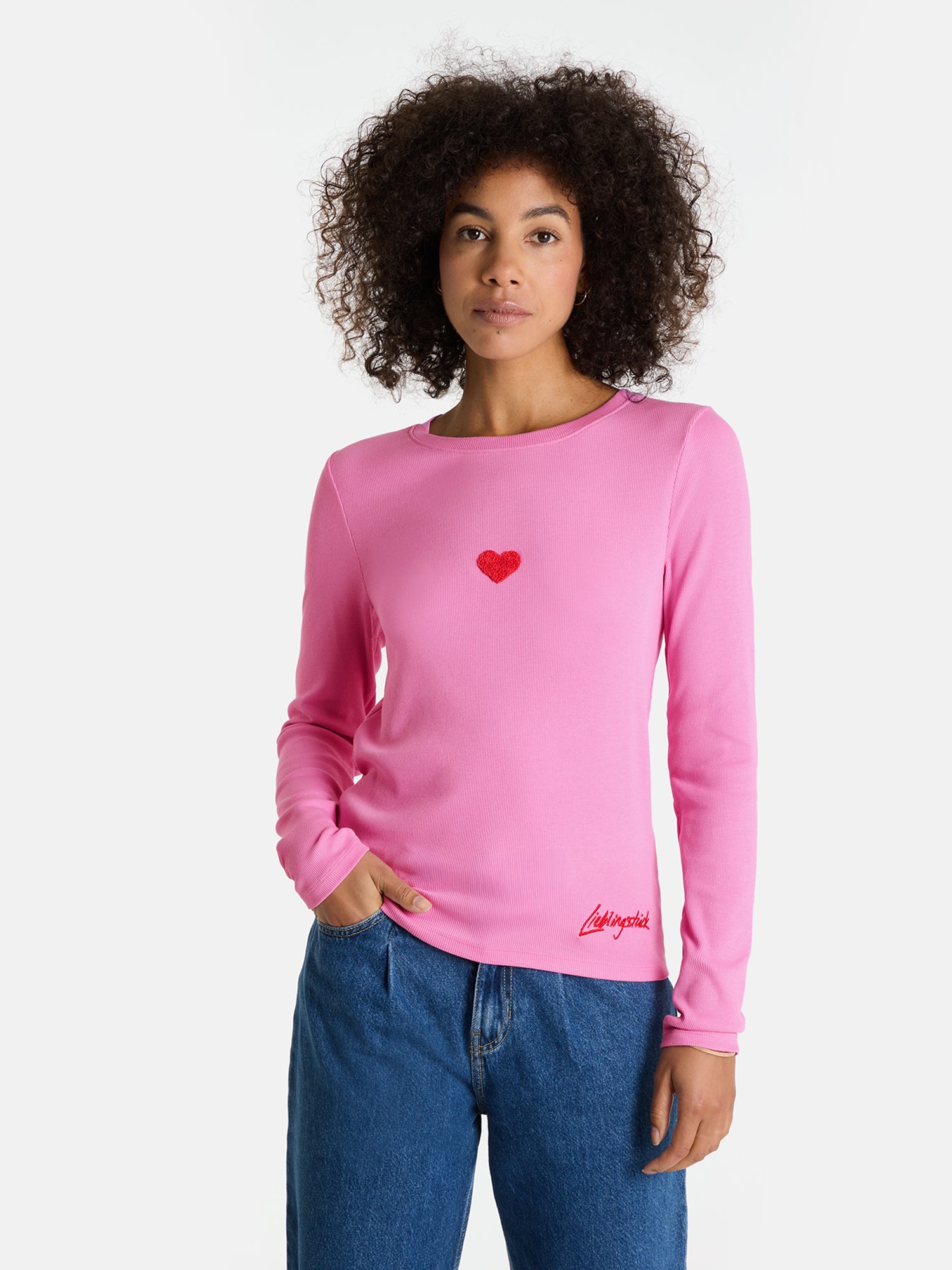 Langarmshirt "TaraL" aus Baumwollmix