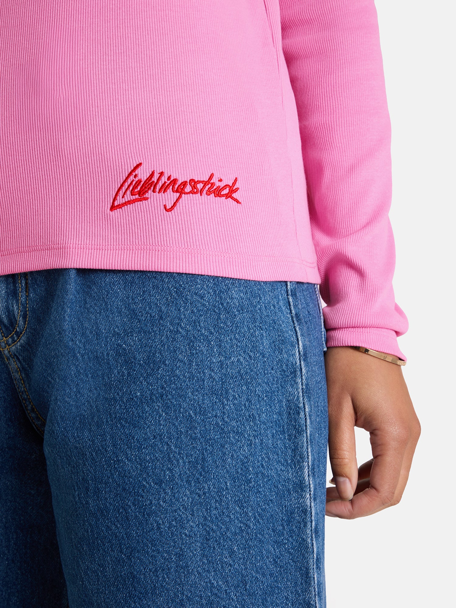 Langarmshirt "TaraL" aus Baumwollmix