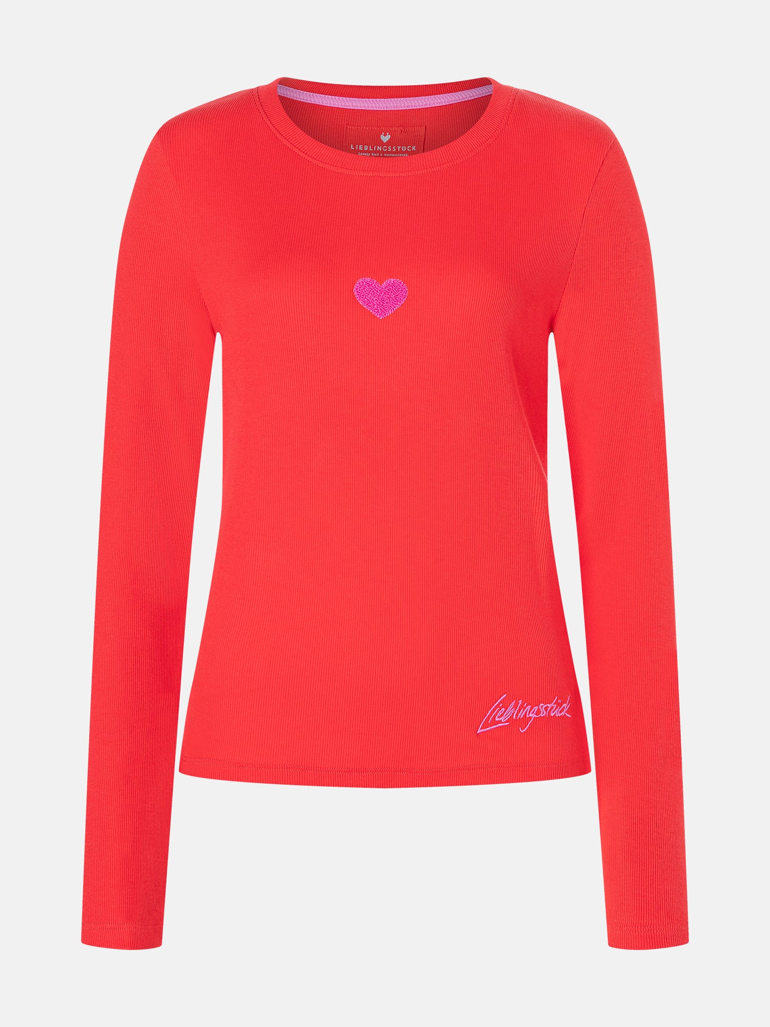 Langarmshirt "TaraL" aus Baumwollmix