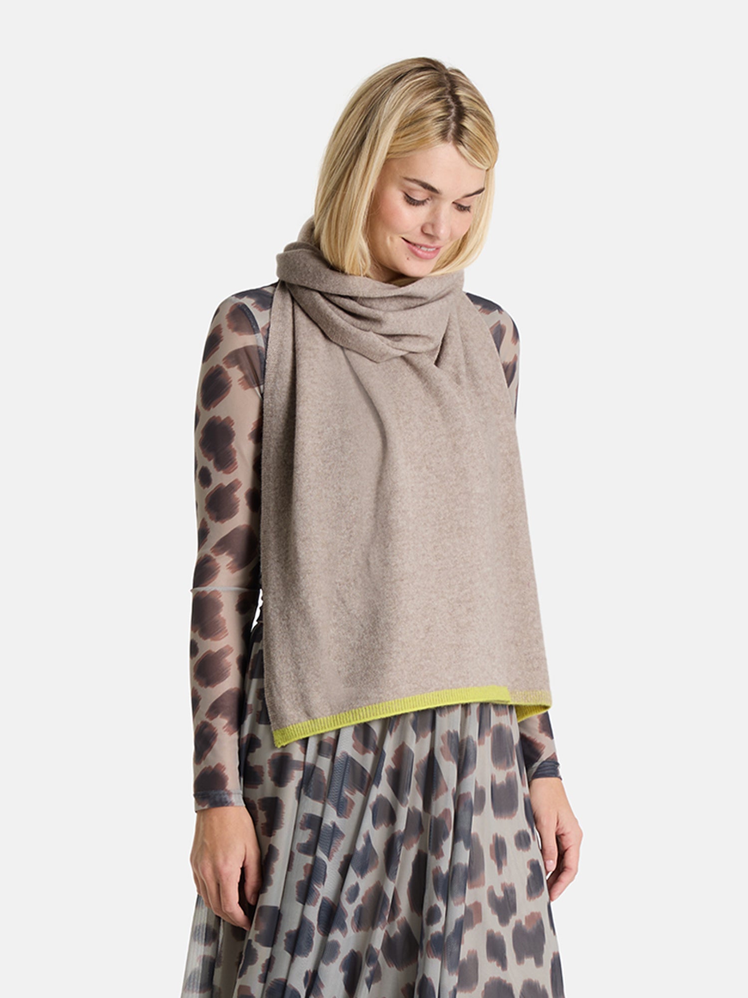 Wollschal „Sweet Heart“ mit Kaschmir