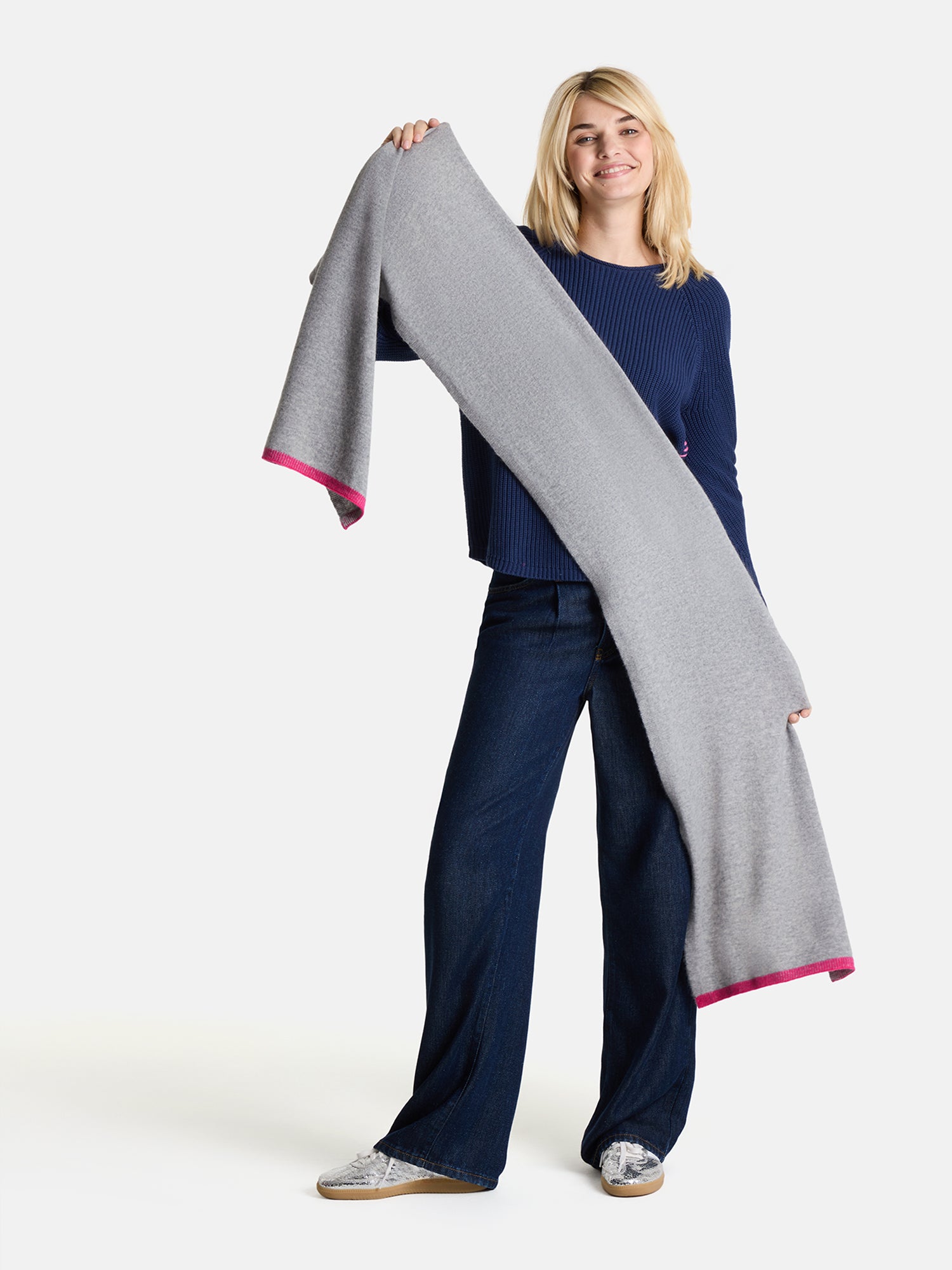 Wollschal „Sweet Heart“ mit Kaschmir