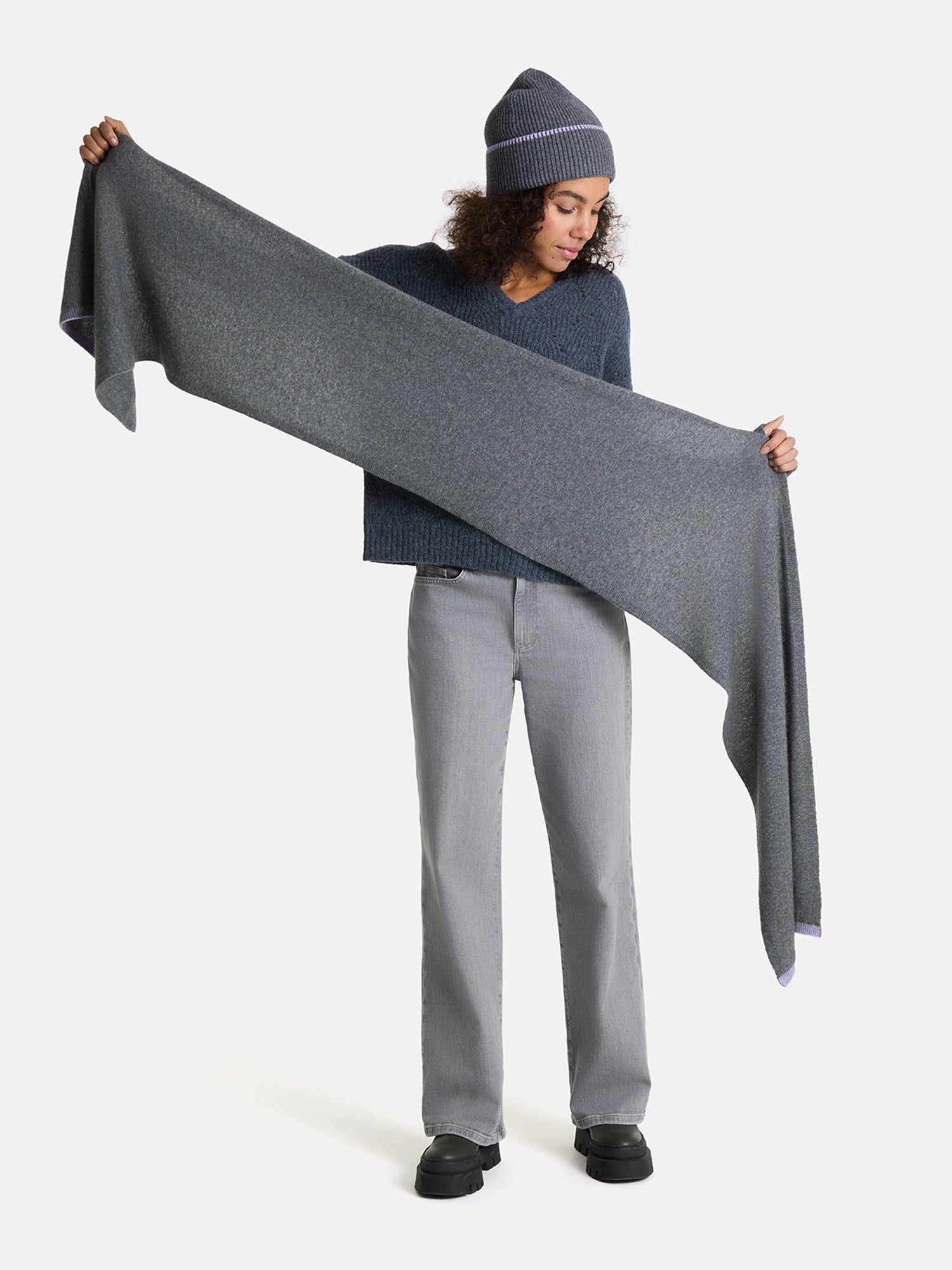 Wollschal „Sweet Heart“ mit Kaschmir