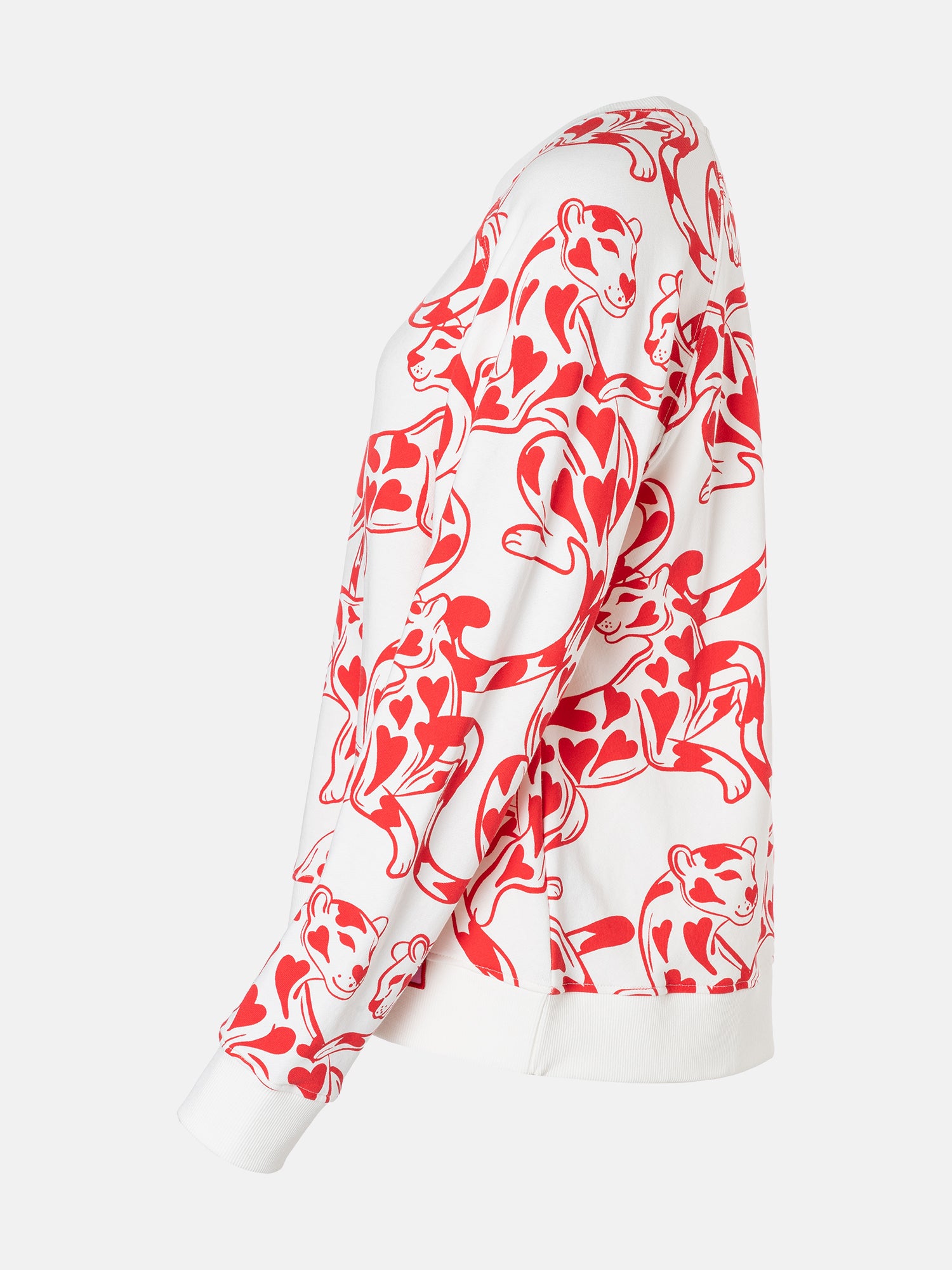 Sweatshirt "LanaL" aus Baumwolle