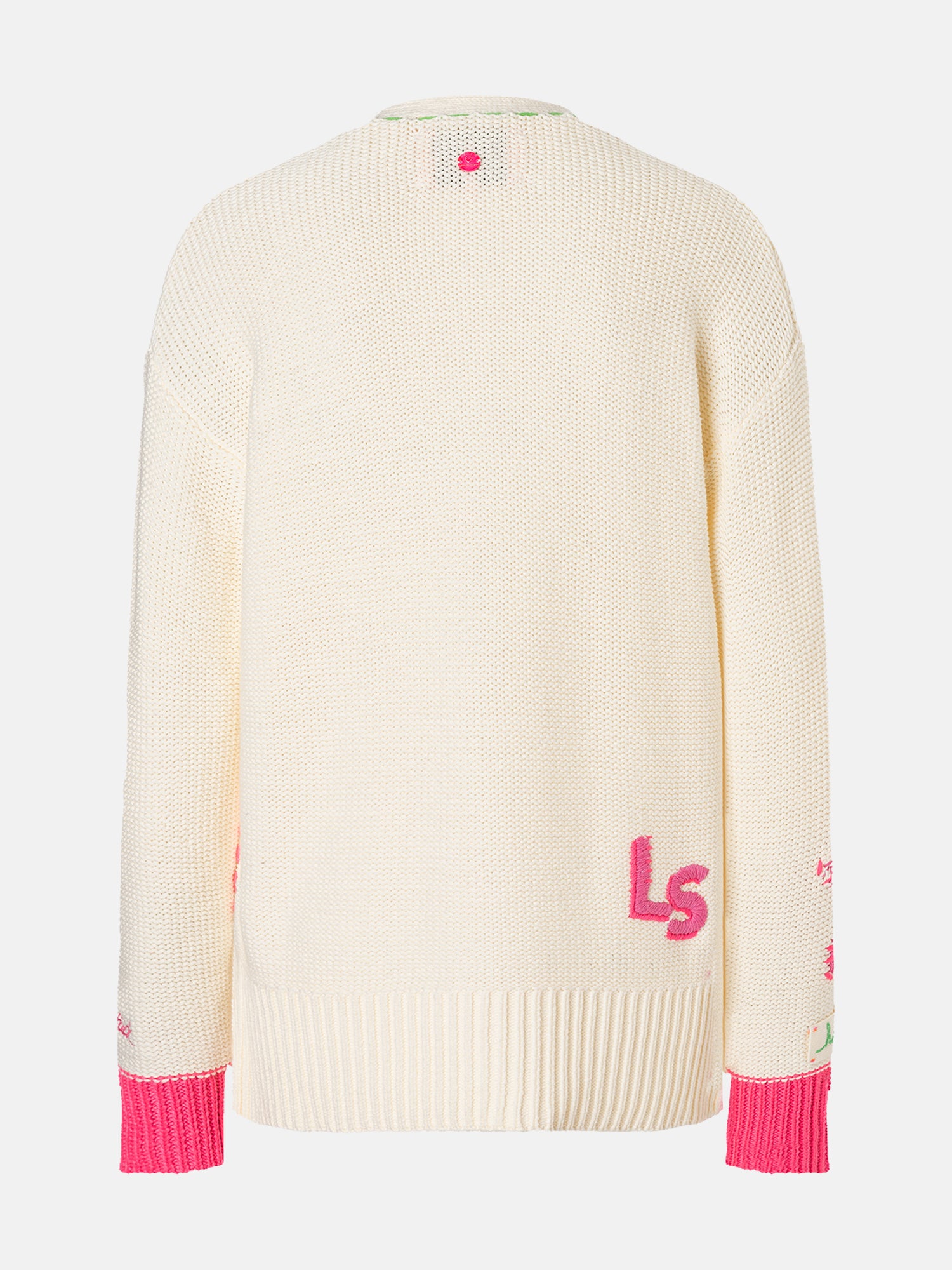 Strickjacke "ArunaL" aus Baumwollmix