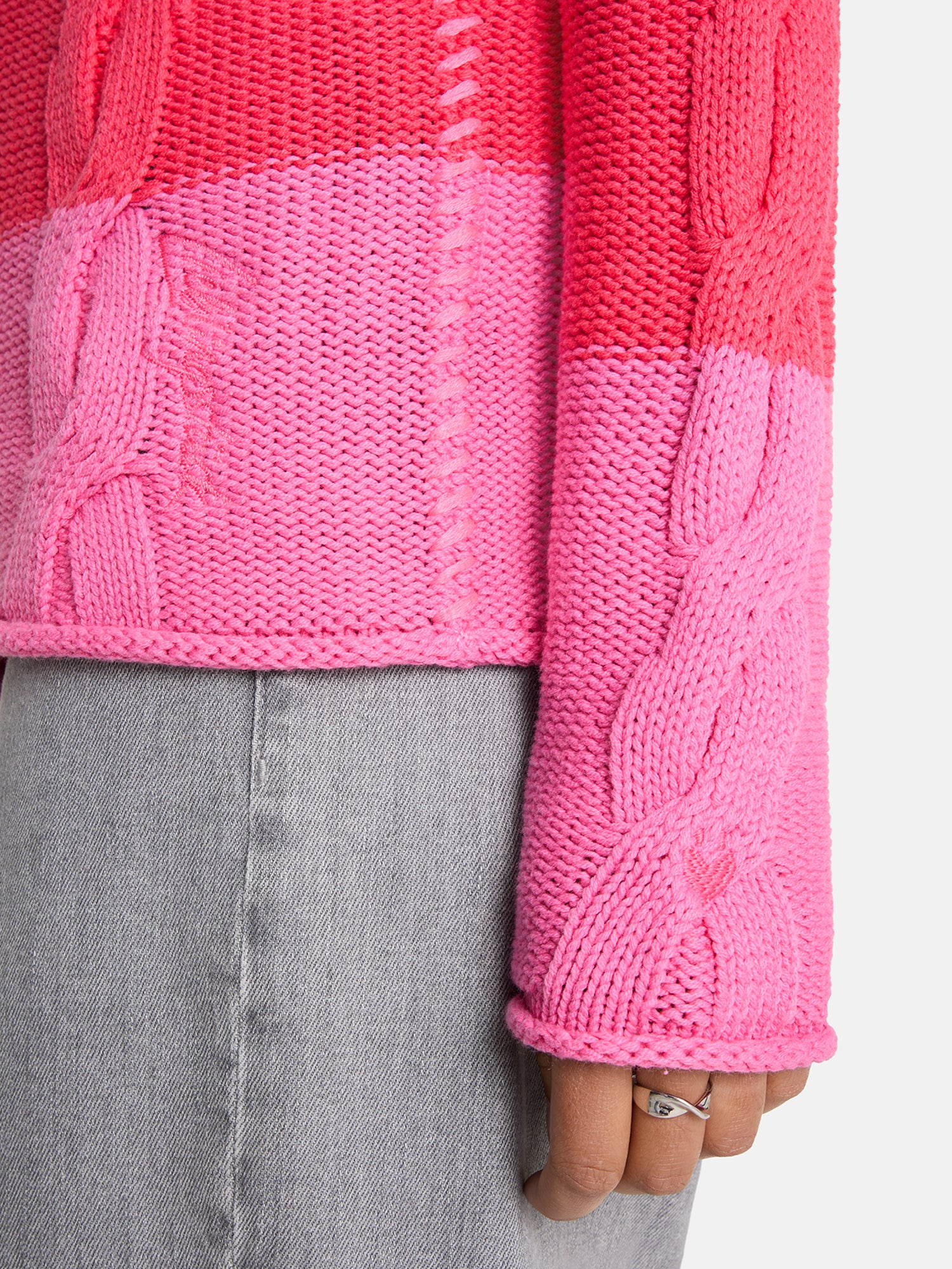 Strickpullover "BalcaL" aus Baumwollmix