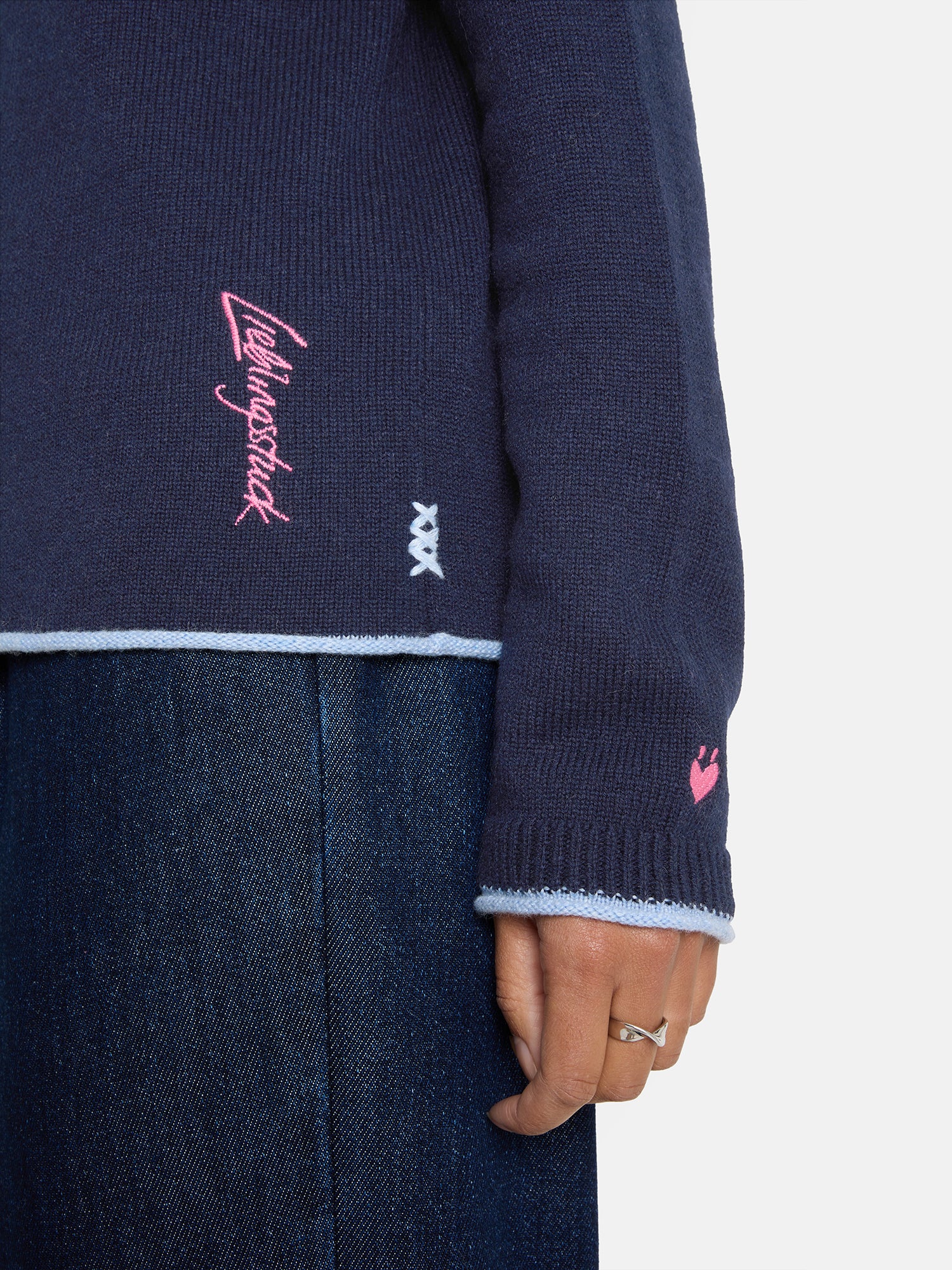 Hoodie "PinarL" mit Kaschmir