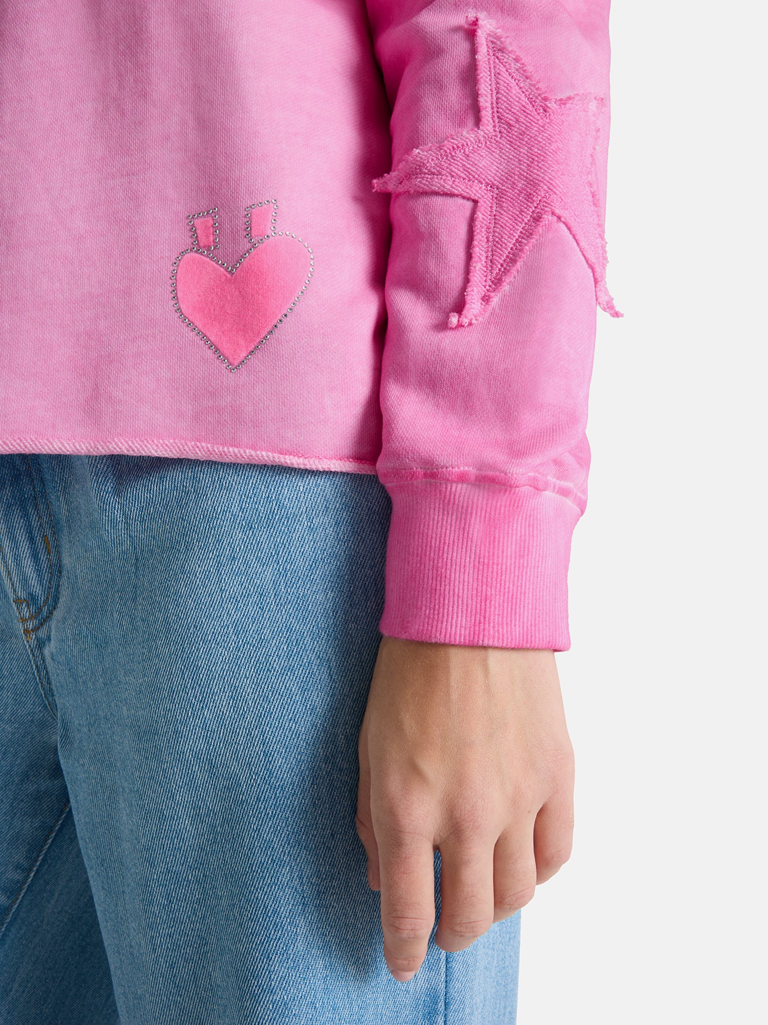 Sweatshirt "ZumaL" aus Baumwolle