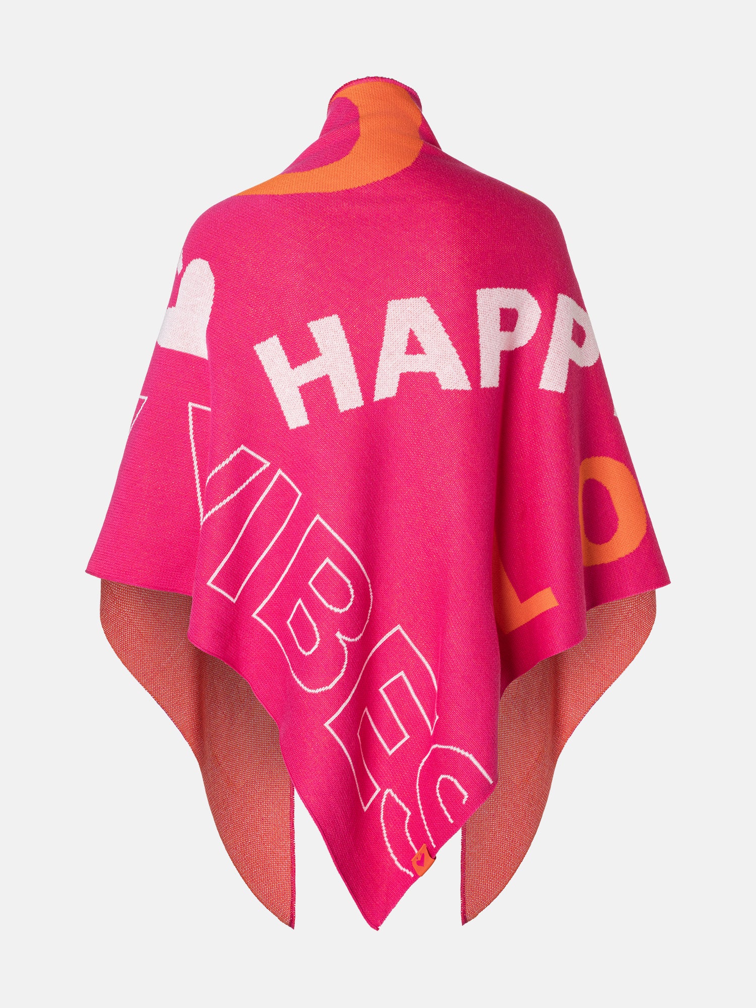 Dreiecksschal „Happy Vibes“