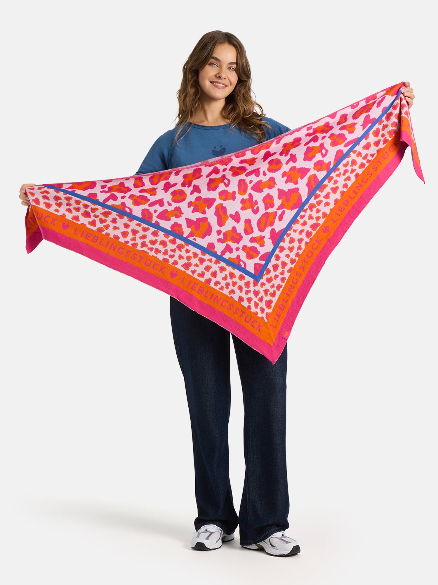 Dreieckstuch „Leo Love“