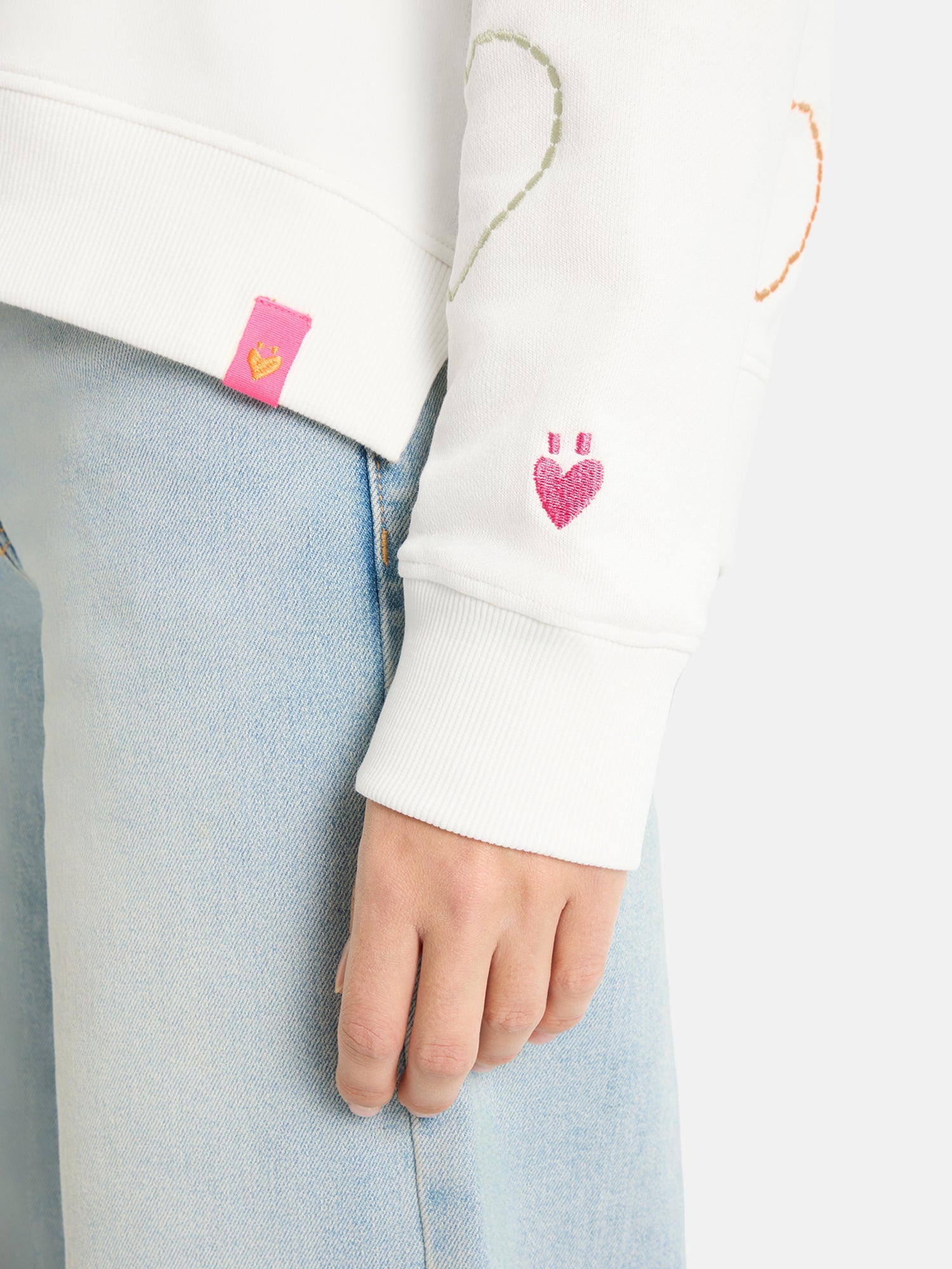 Hoodie "AirL" aus Baumwollmix